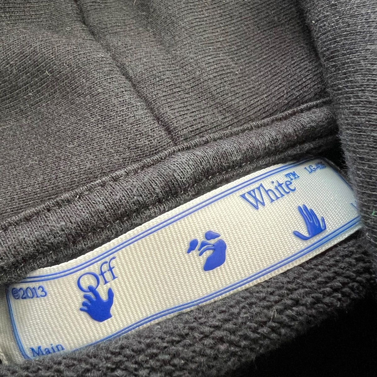 Off-White Off-White Pascal Skeleton Black Hoodie Size US XS / EU 42 / 0 - 4 Thumbnail
