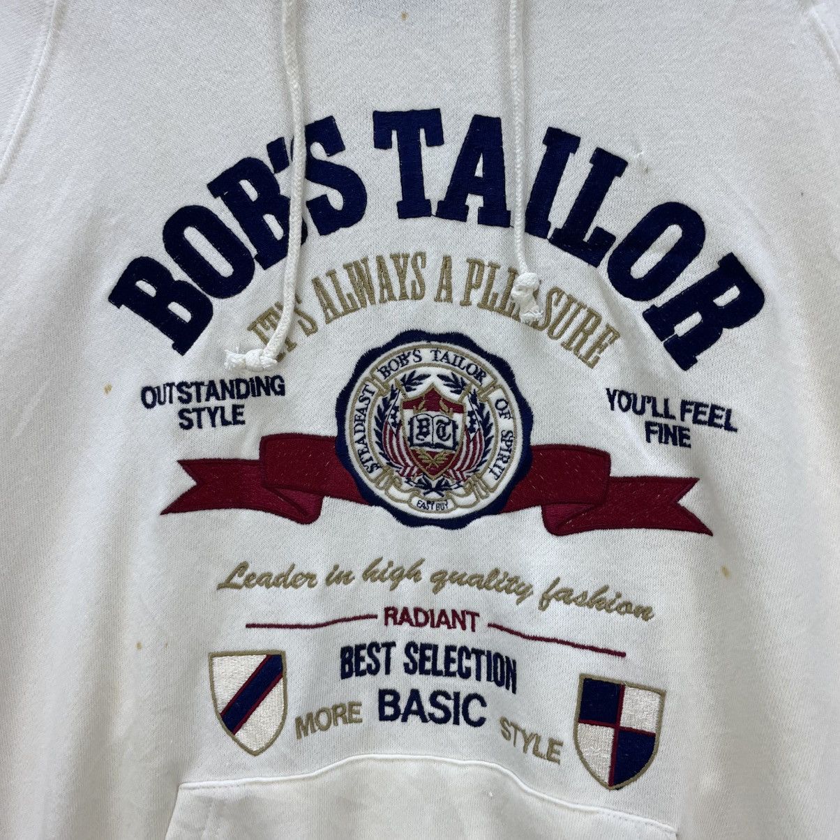 Japanese Brand Vintage Eastboy Embroidered Big Logo Hooded Pullover Size US M / EU 48-50 / 2 - 3 Thumbnail