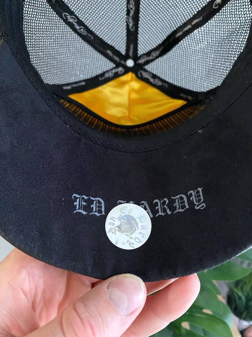 Ed Hardy Ed Hardy by Christian Audigier Tiger Logo Trucker Cap, OS Size ONE SIZE - 15 Thumbnail