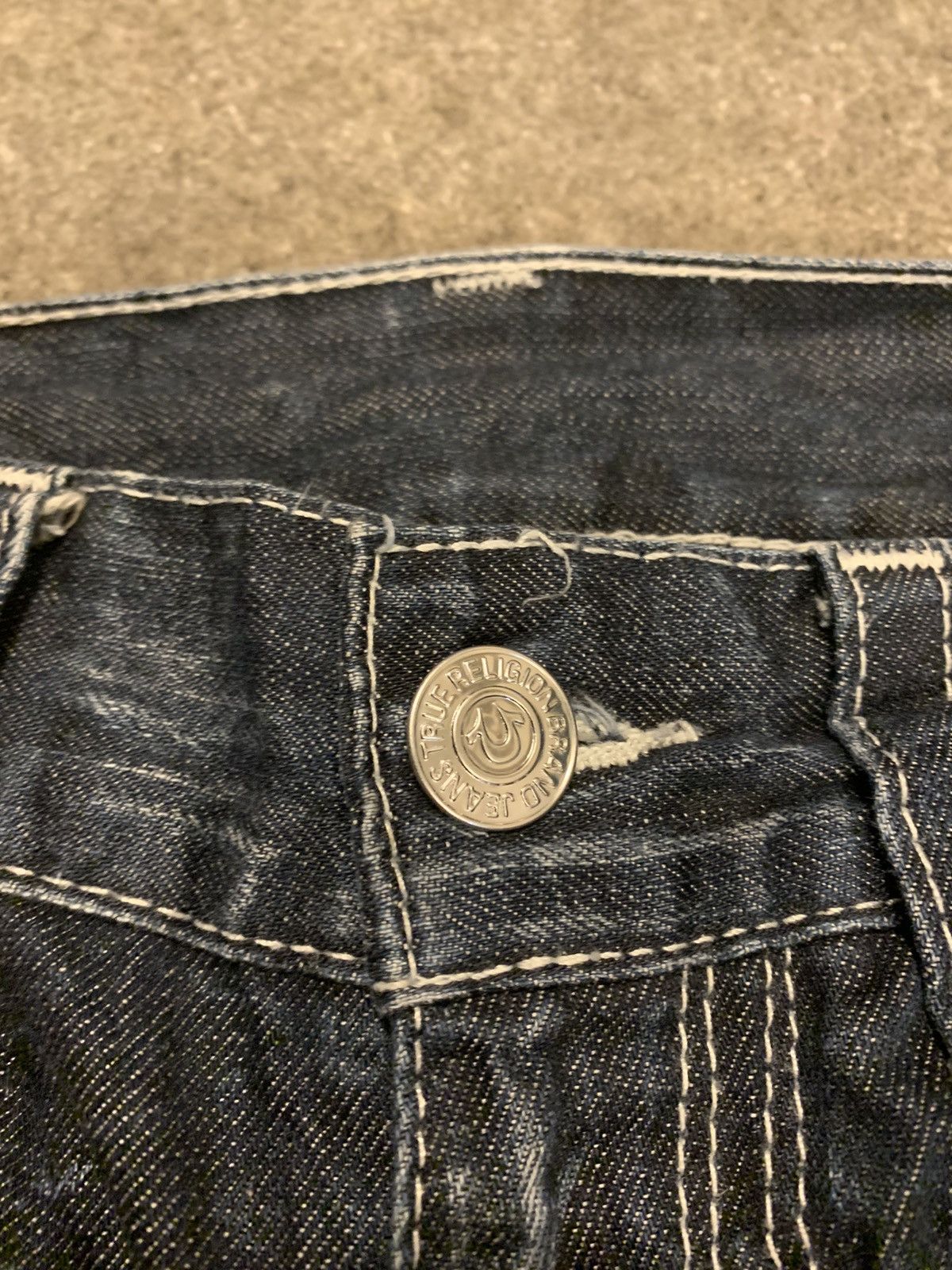 True Religion True Religion Y2K Denim Jeans Straight Cut Size US 30 / EU 46 - 10 Thumbnail