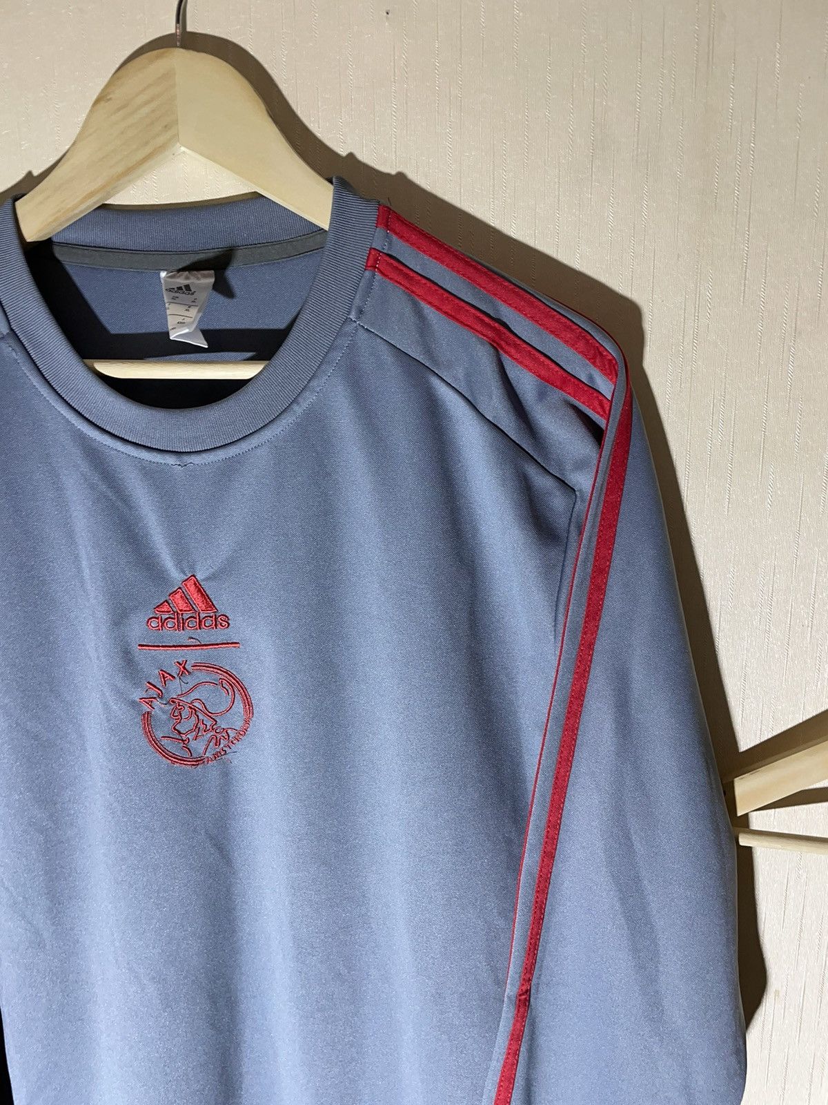 Adidas Adidas Ajax Streetwear soccer sweatshirt Size US XL / EU 56 / 4 - 2 Thumbnail
