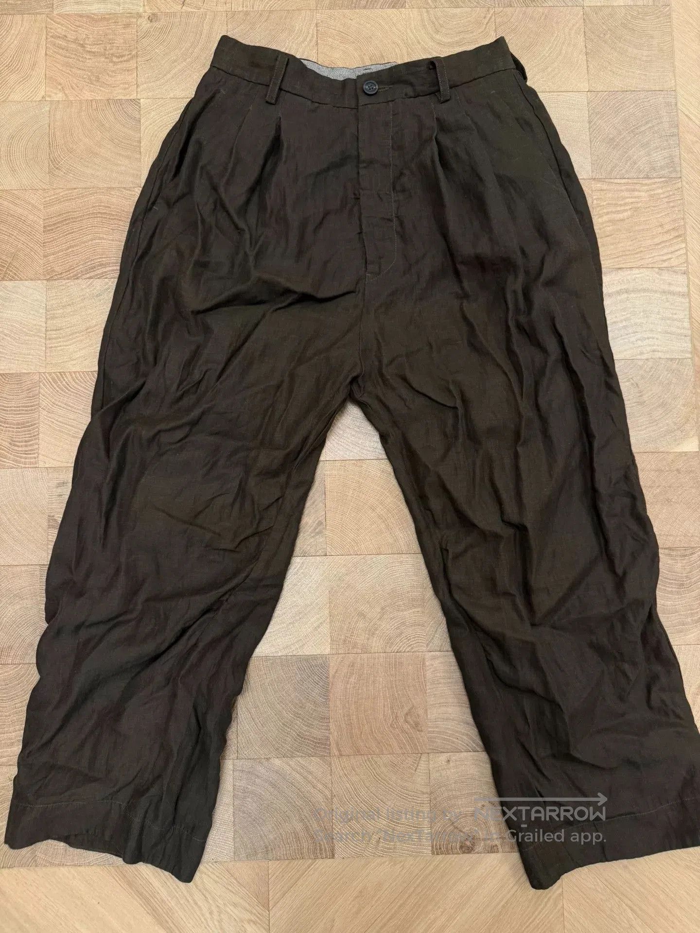 Ziggy Chen Ziggy Chen 24AW Linen Long Trousers. Size US 32 / EU 48 - 1 Thumbnail