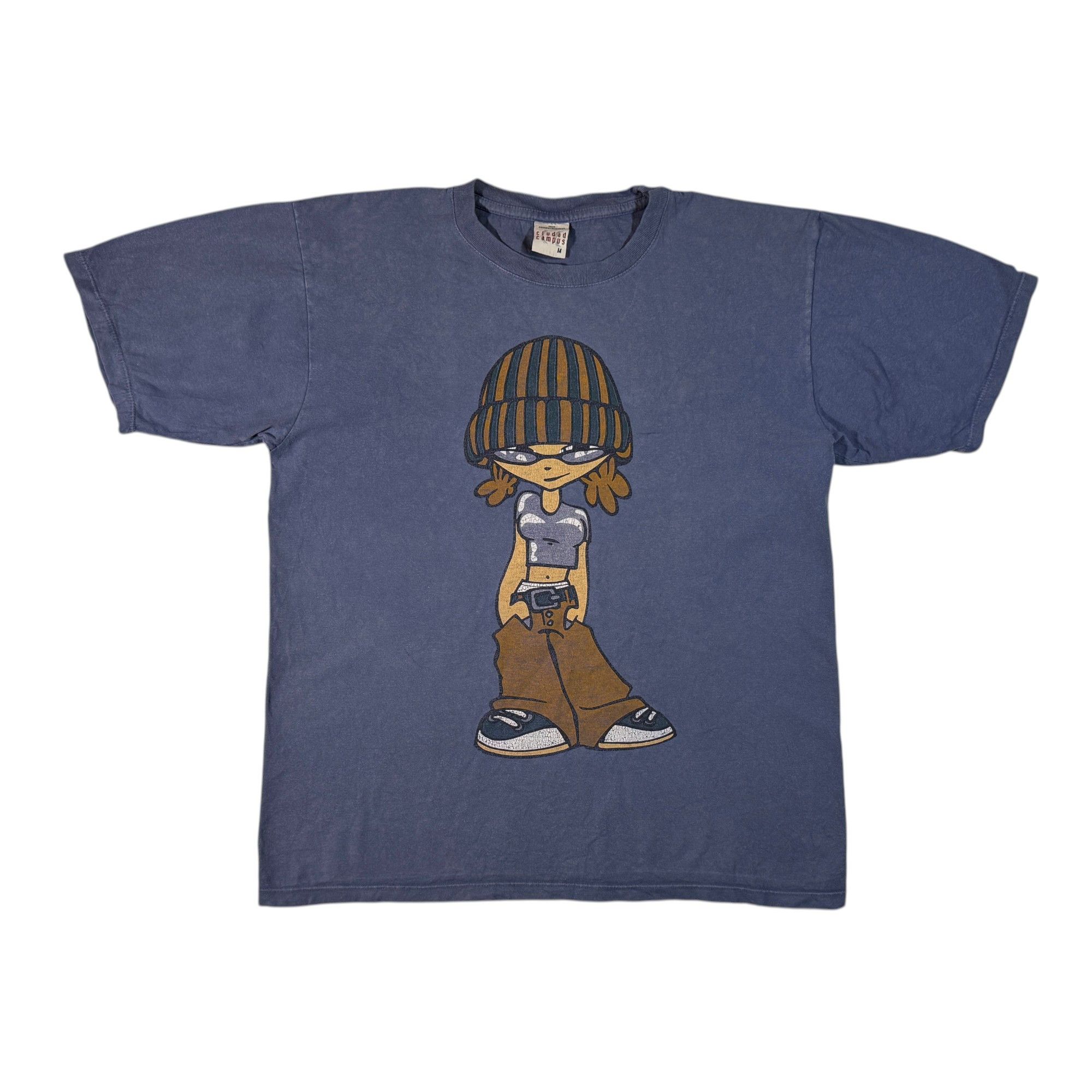 Rap Tees Vintage Ciudad Campus T-shirt Y2k Hip-Hop Rap Character Size US M / EU 48-50 / 2 - 1 Thumbnail