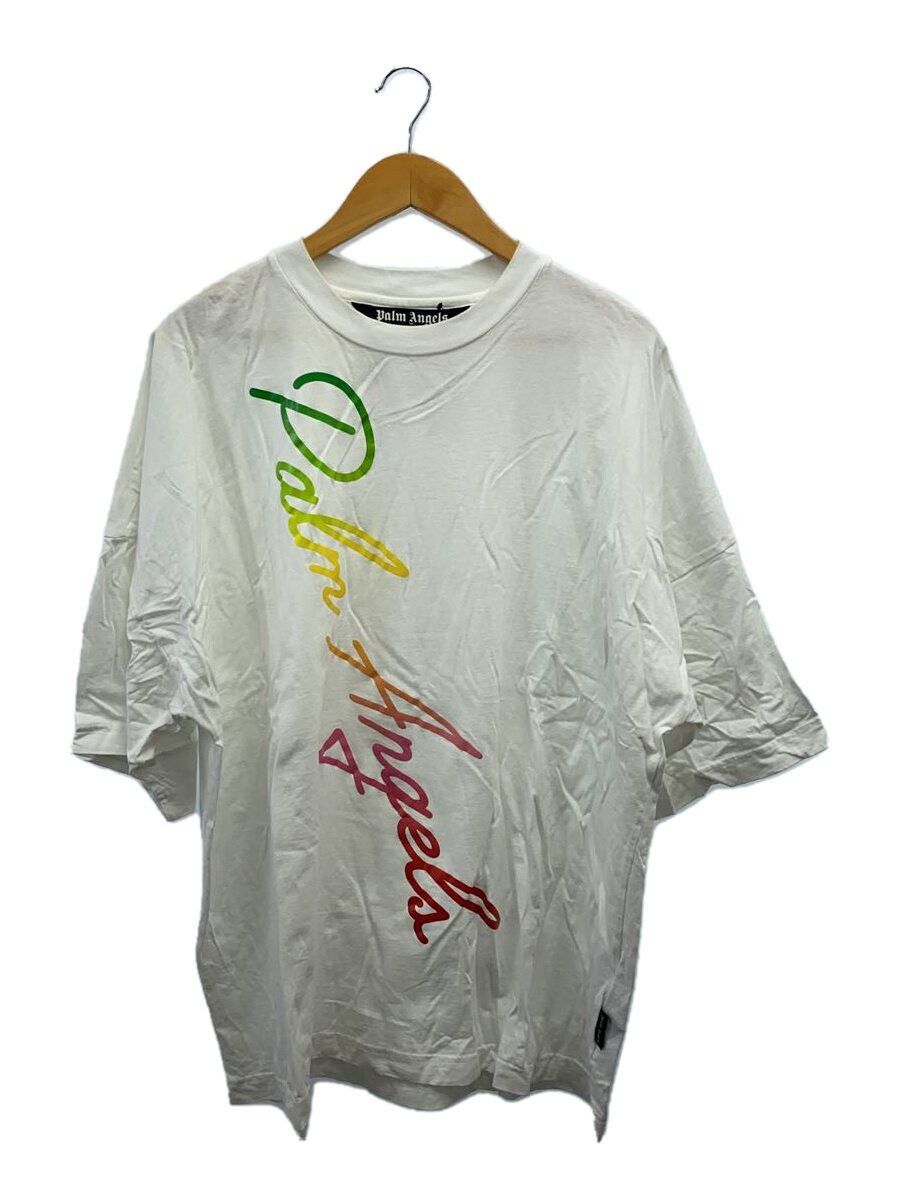 Palm Angels Palm Angels Plain Cotton T-Shirt White Size US M / EU 48-50 / 2 - 1 Thumbnail