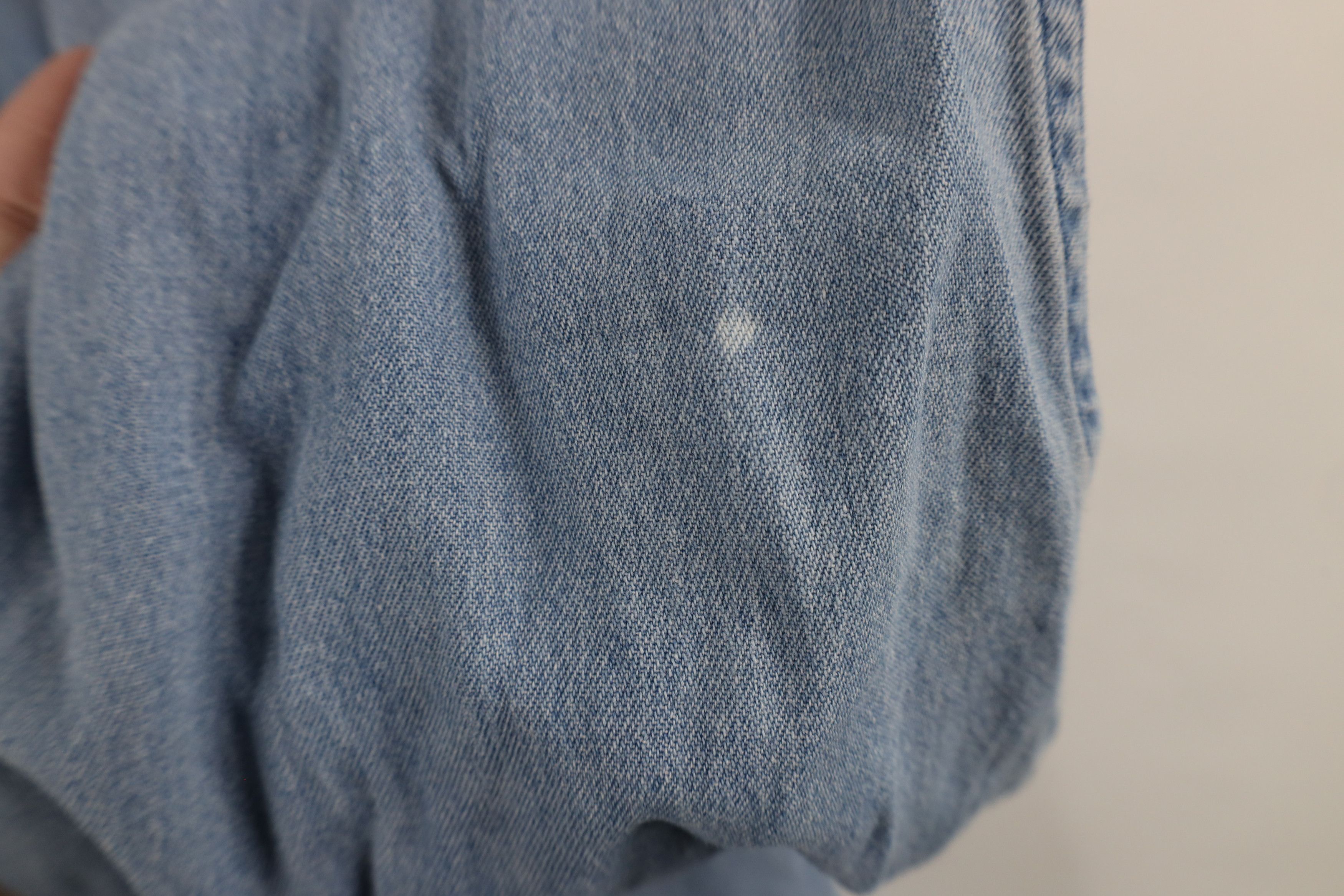 Vintage Vintage 90s Streetwear Denim Jean Button Down Shirt Blue Size US XL / EU 56 / 4 - 11 Thumbnail