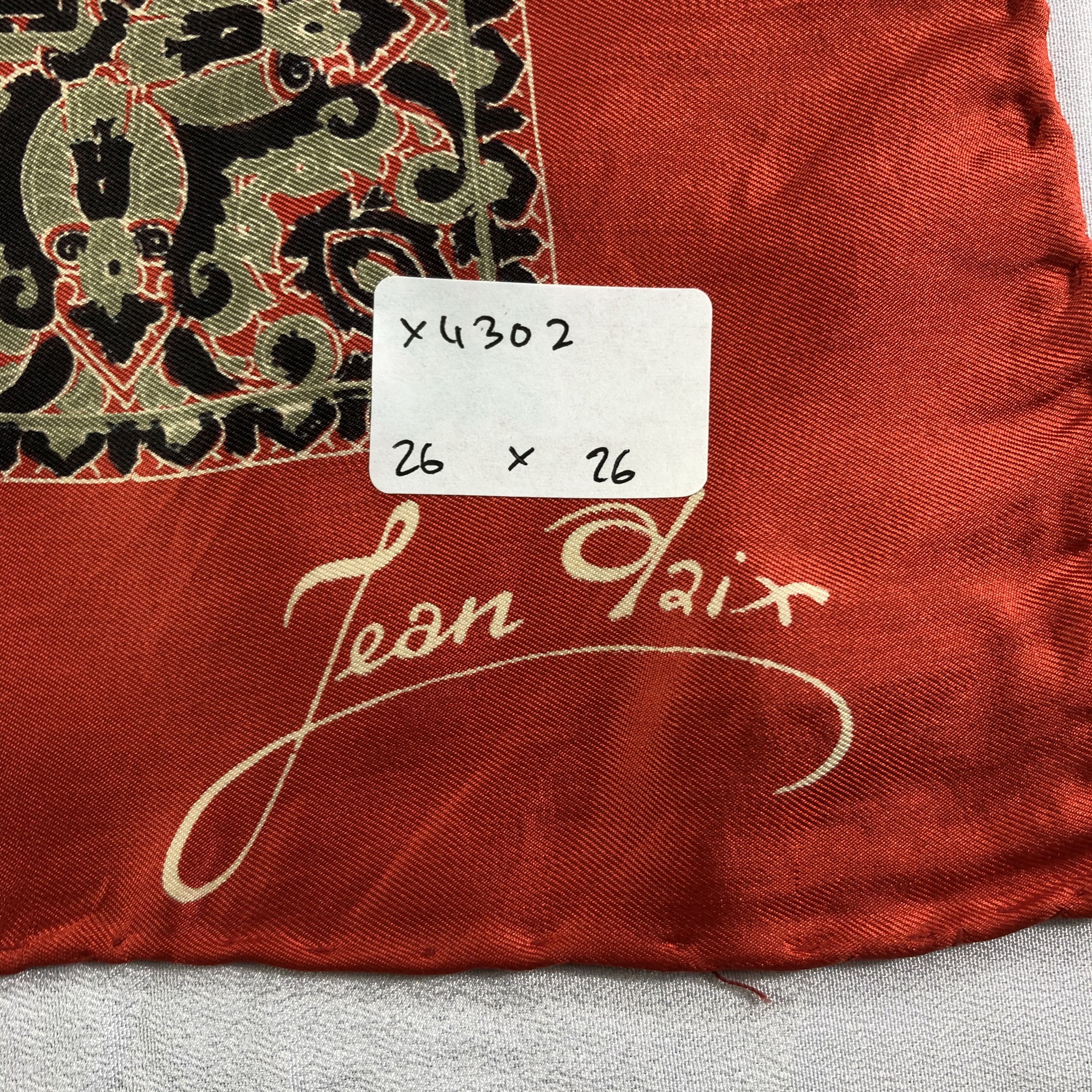 Vintage Vintage Silk Scarf Size ONE SIZE - 6 Thumbnail
