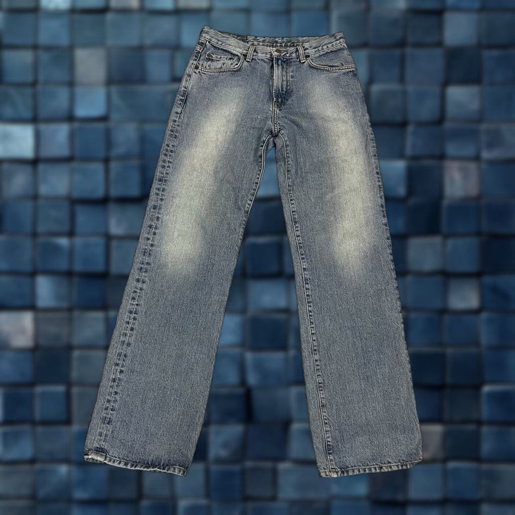 Lucky Brand Lucky Brand Jeans Dungarees Men 32 Light Blue Straight Leg 5-Pocket Denim Cotton USA Mexico Regular Medium Wash Vintage No (Zip) Size US 32 / EU 48 - 1 Thumbnail