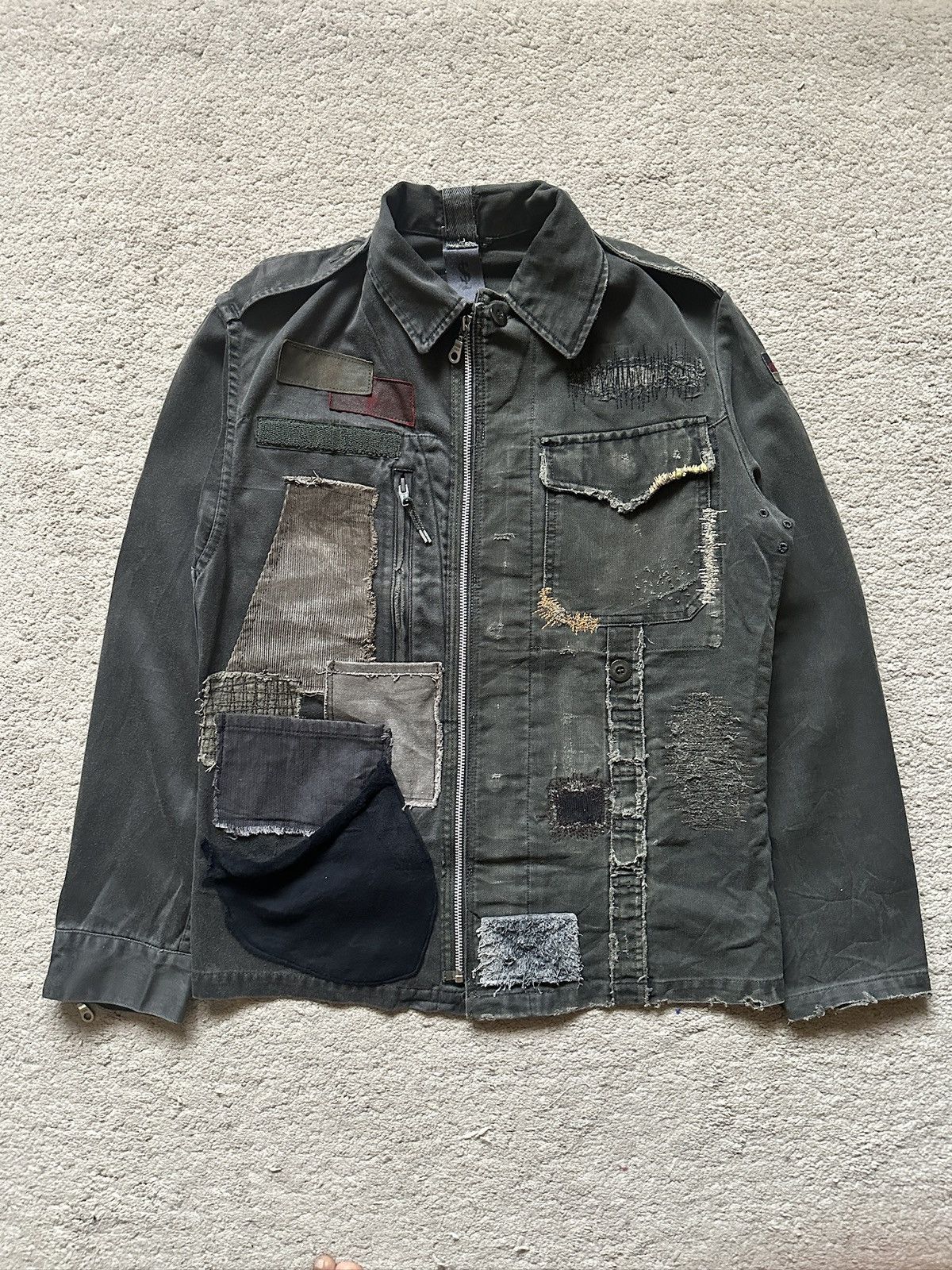 ifsixwasnine jk-w peak ♀2 Japanese Brand IFSIXWASNINE JK-W PEAK-2/M Leoapard Print Blazer