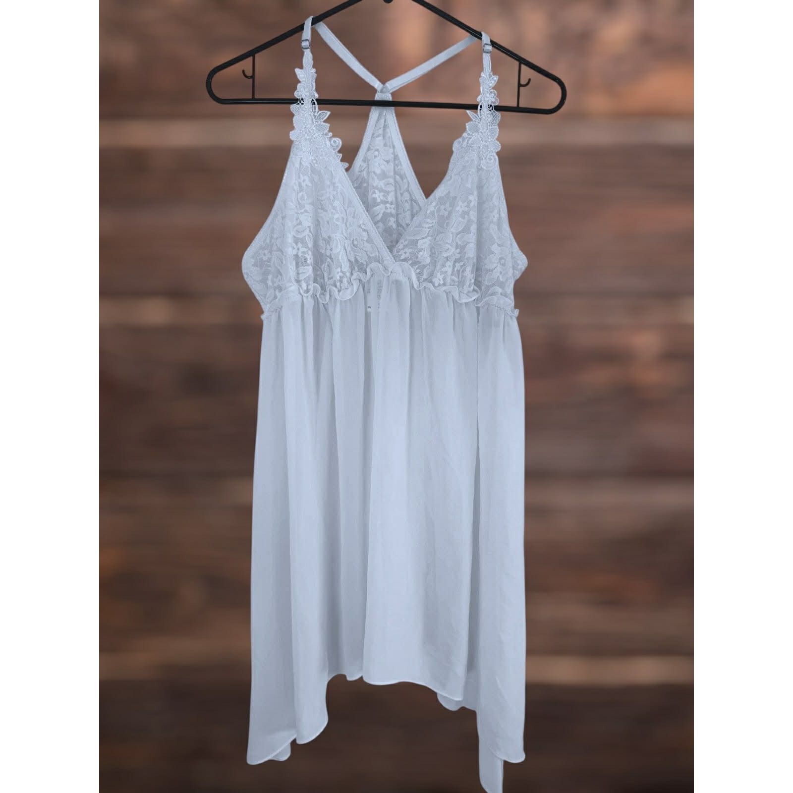 Other Intimo Donatella Lace Babydoll Chemise Lingerie Slip Dress M Size M / US 6-8 / IT 42-44 - 1 Thumbnail