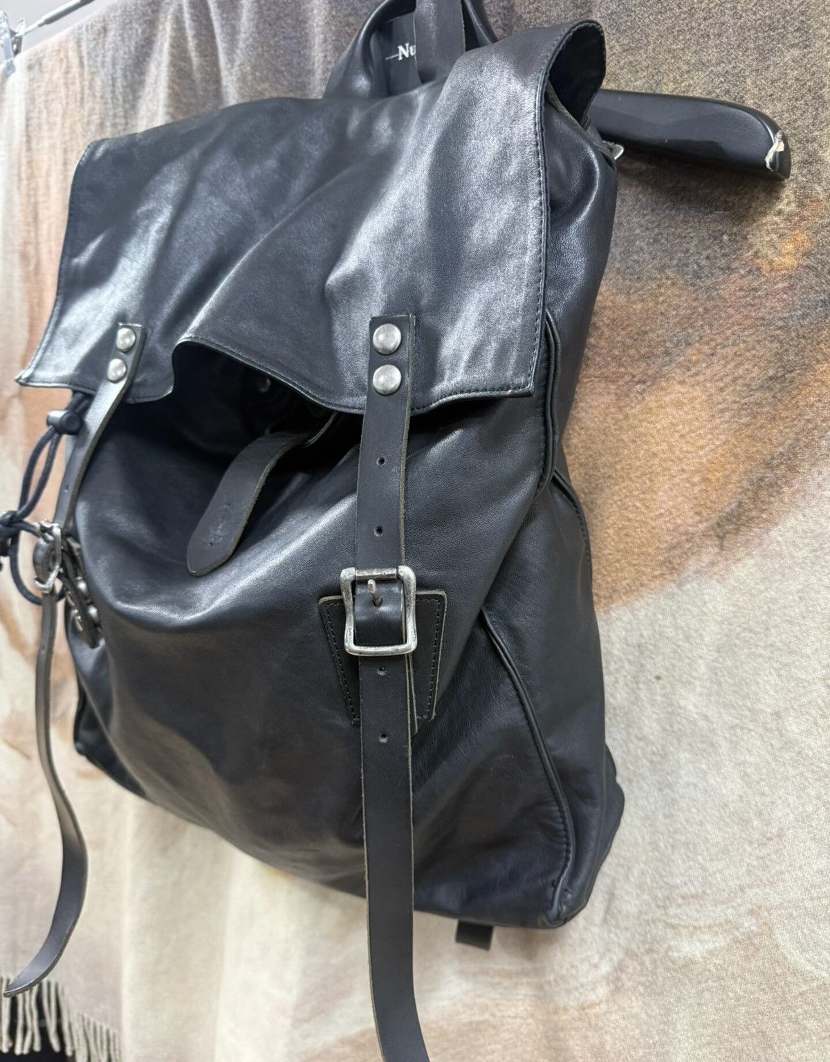 Yohji Yamamoto Yohji Yamamoto Y's Backpack in Horse Leather Size ONE SIZE - 2 Thumbnail