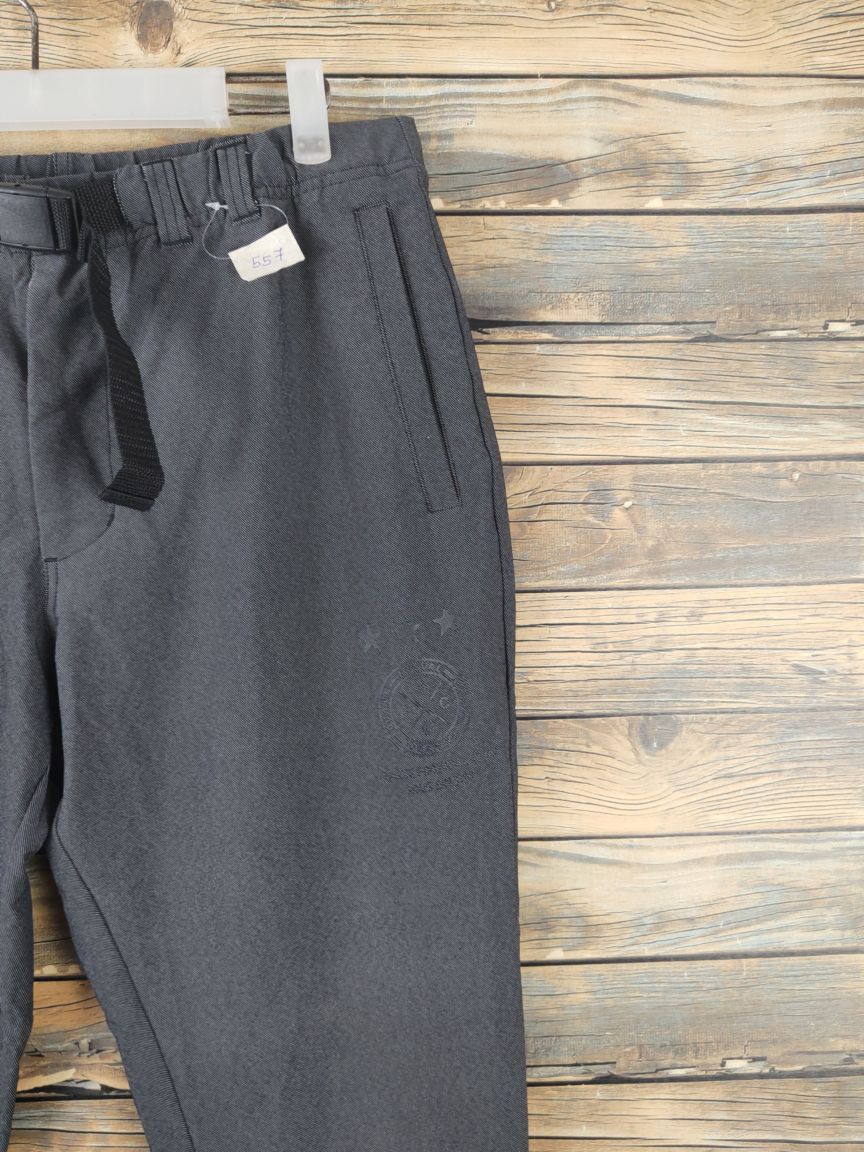 Japanese Brand DL Duarig futsal Black Multipocket Joggers #557 Size US 32 / EU 48 - 6 Thumbnail