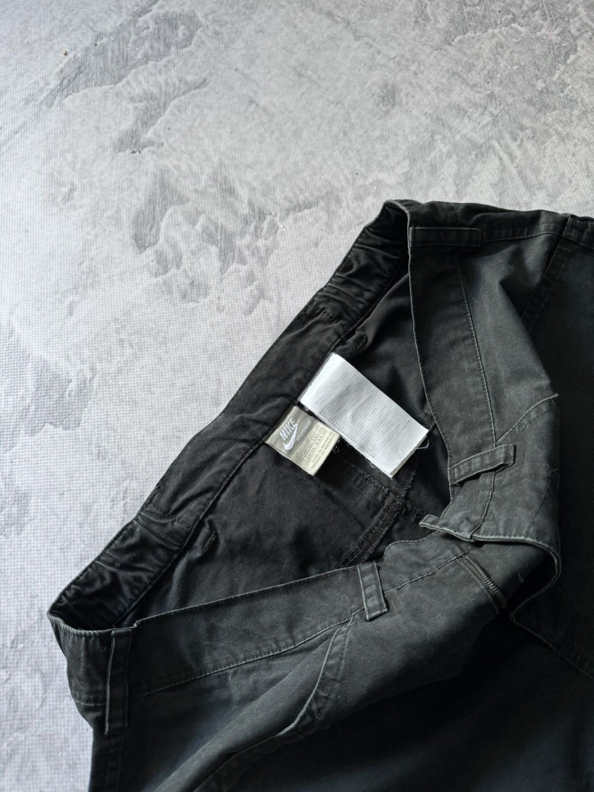 Nike × Vintage 00s Nike Vintage Cargo Baggy Pants Y2K Size US 32 / EU 48 - 5 Thumbnail