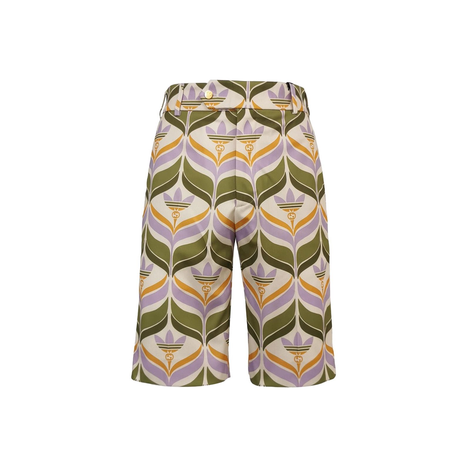 Gucci Gucci x adidas Collaborative Patterned Shorts Size US 31 - 1 Thumbnail