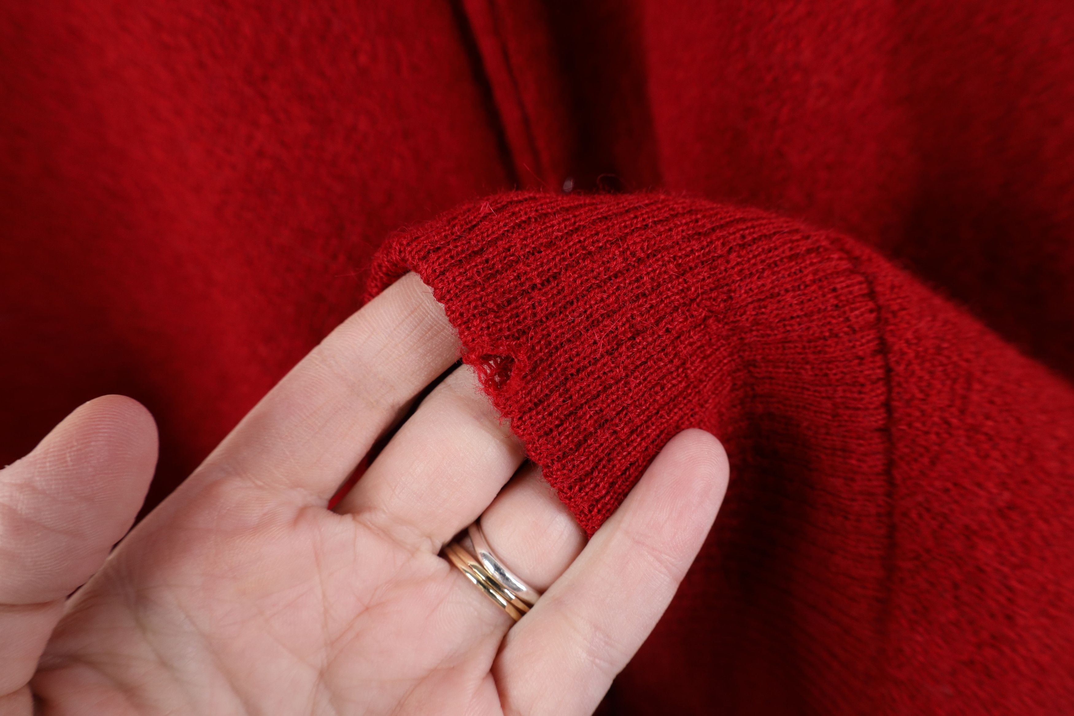 Vintage Vintage 70s Streetwear Wool Blend Knit Cardigan Sweater USA Size US L / EU 52-54 / 3 - 6 Thumbnail