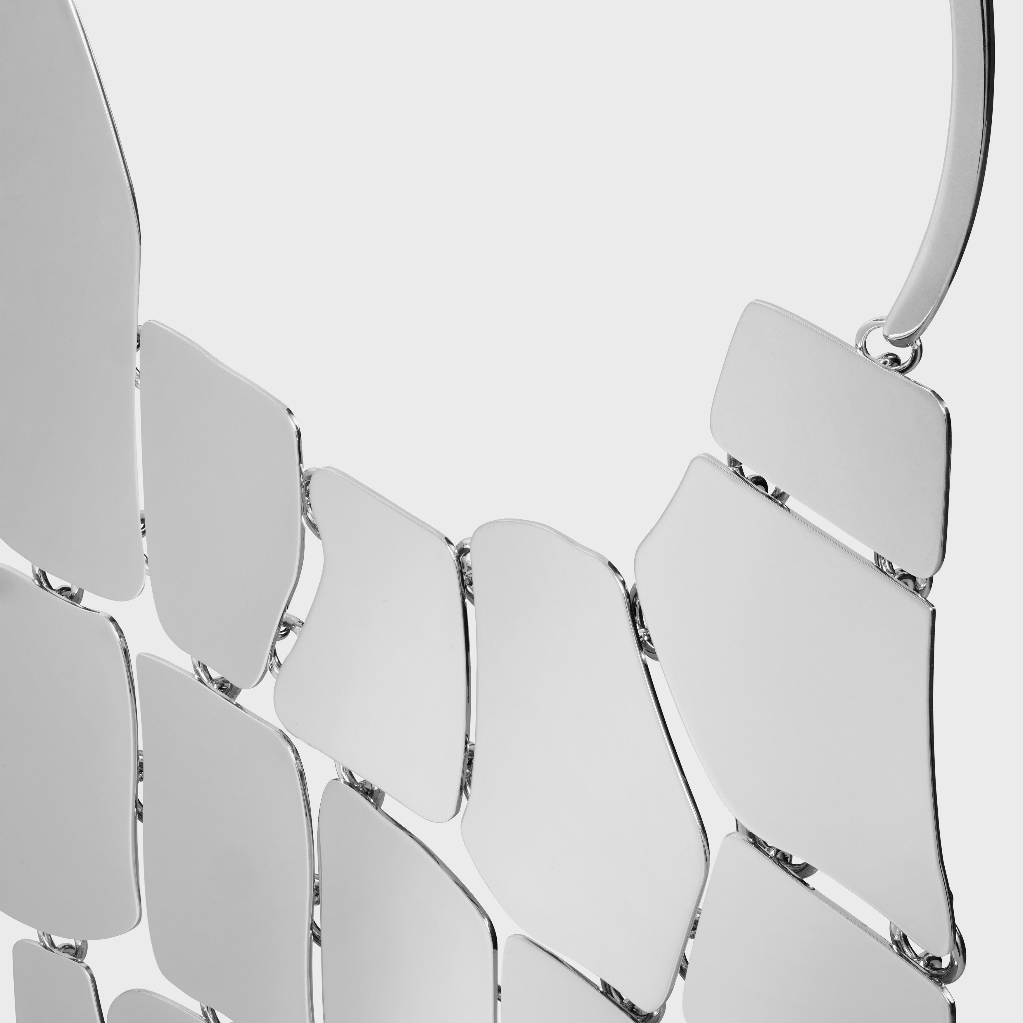 Celine o1w1db10525 Size :OS/ 460LN6 Dysfunctional Necklace in White Size ONE SIZE - 2 Thumbnail