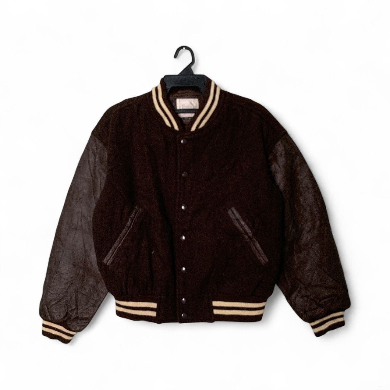 Japanese Brand Rare Design Vintage [ixi:z] Right Staff Varsity Jackets Size US M / EU 48-50 / 2 - 2 Thumbnail