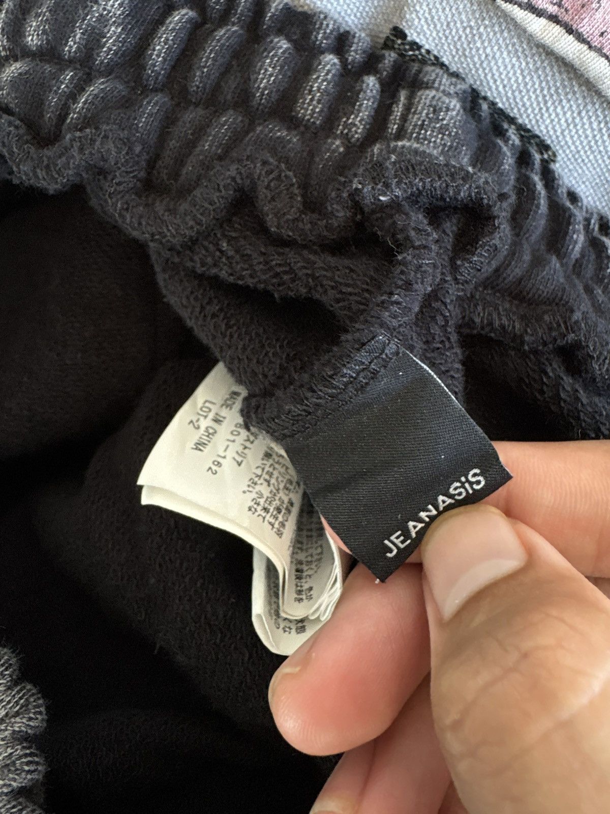 Japanese Brand Jeanasis Y2k Faded Washed Sweatpants LGB If Six Was Nine Size US 30 / EU 46 - 8 Thumbnail