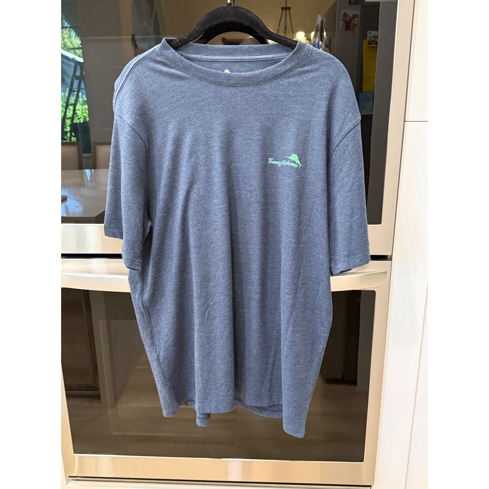 Tommy Bahama NEW TOMMY BAHAMA T-Shirt Rummin The Table Mens Medium Navy Size US M / EU 48-50 / 2 - 2 Thumbnail