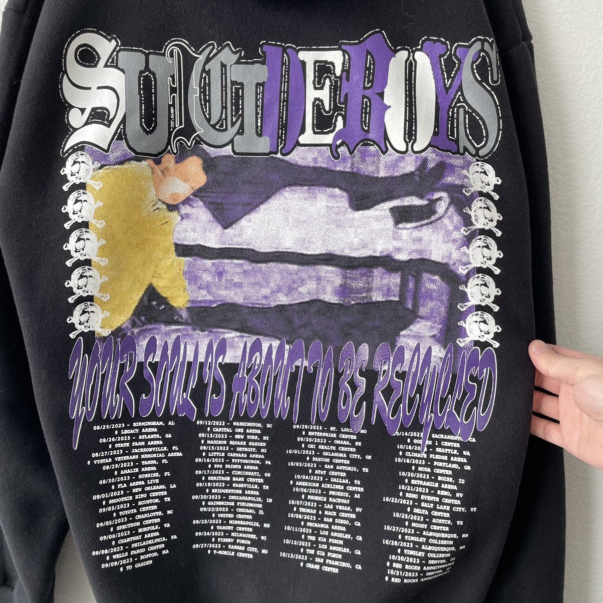 G59 Records G59 Records Grey Day Suicideboys 2023 Tour Hoodie Size US M / EU 48-50 / 2 - 5 Thumbnail