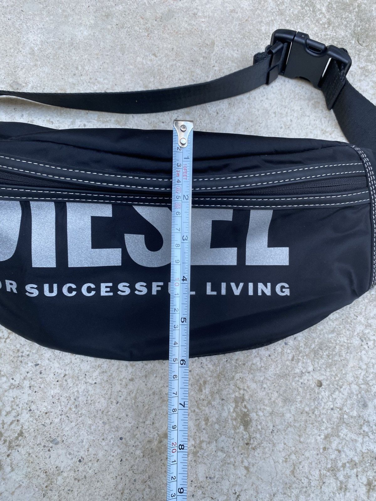 Diesel Diesel Black Logo Belt Bag Size ONE SIZE - 15 Thumbnail
