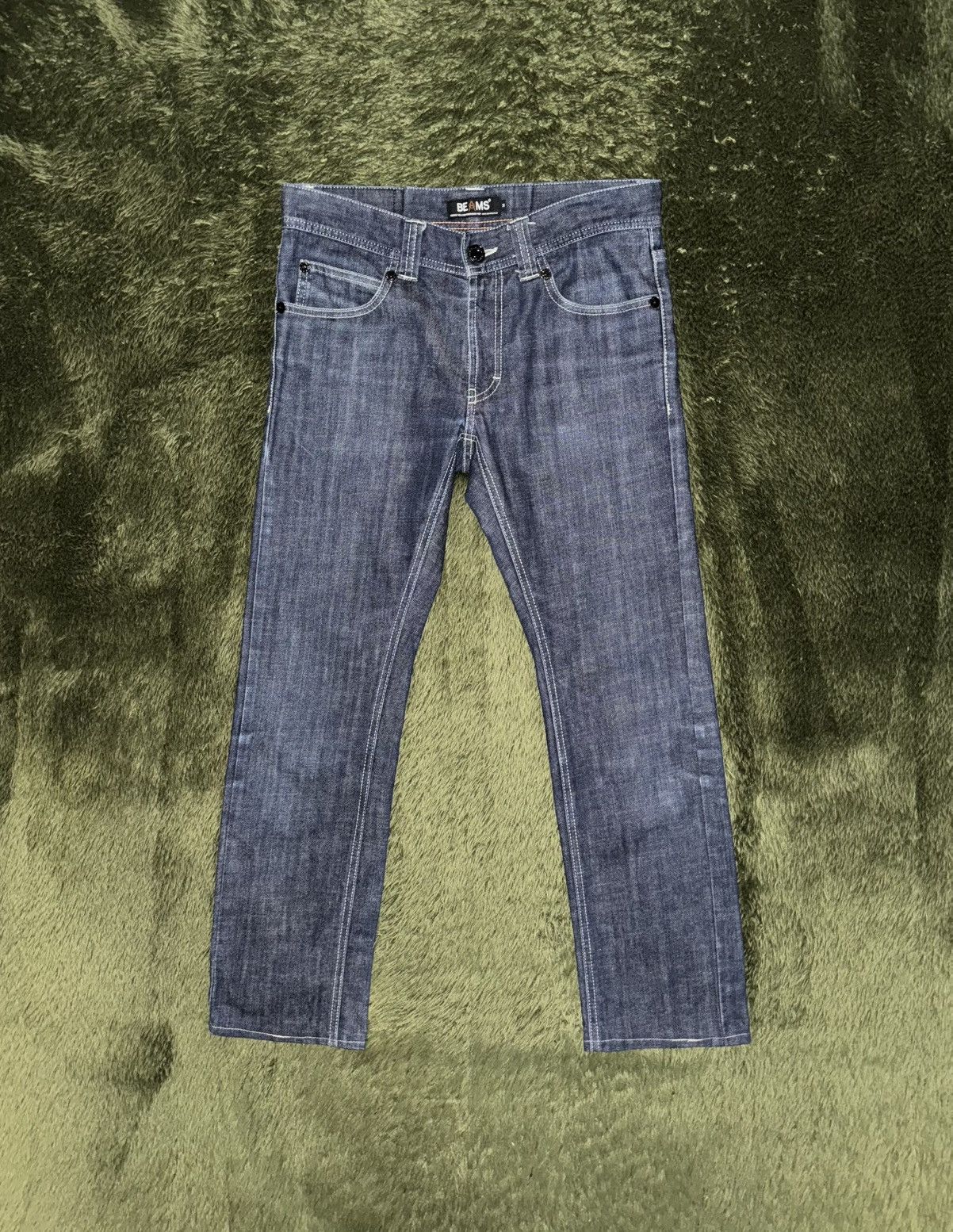 Beams Japan [M] BEAMS JAPAN Zip Pocket Detail Denim Pants Indigo Size US 32 / EU 48 - 1 Thumbnail