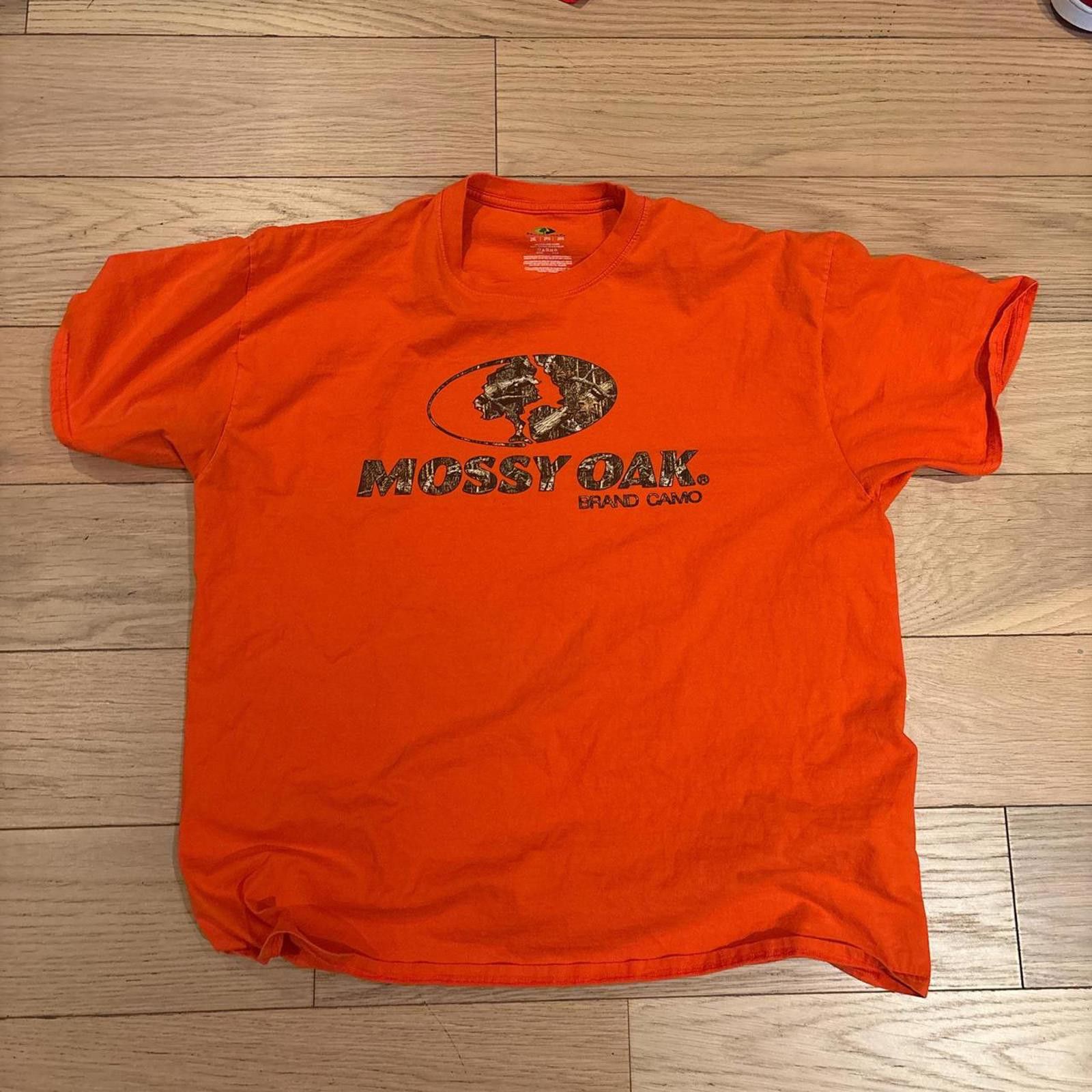 Mossy Oaks Bright orange Mossy Oak camo logo tee Size US XL / EU 56 / 4 - 3 Thumbnail