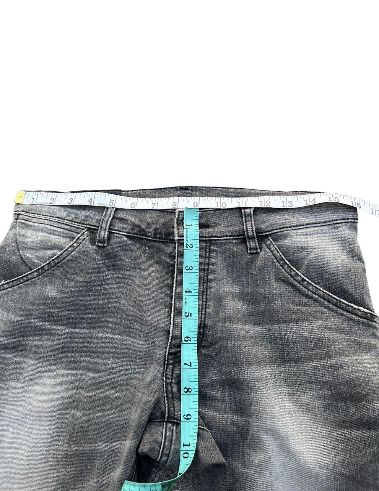 Attachment Attachment Japan Curved Leg Stretchable Cropped Denim Size US 30 / EU 46 - 3 Thumbnail