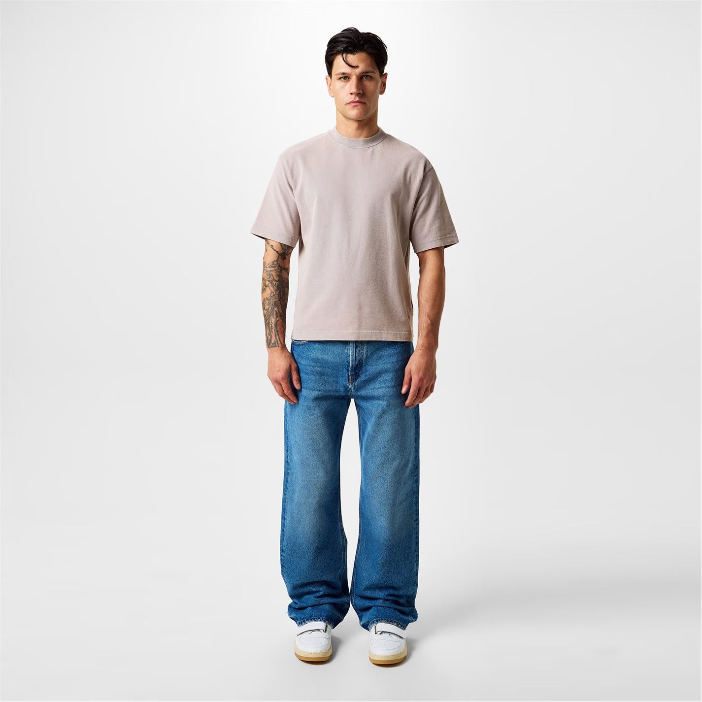 Acne Studios o1g2r1mq0825 Relaxed T-Shirt in Dusty Purple Size US S / EU 44-46 / 1 - 3 Thumbnail