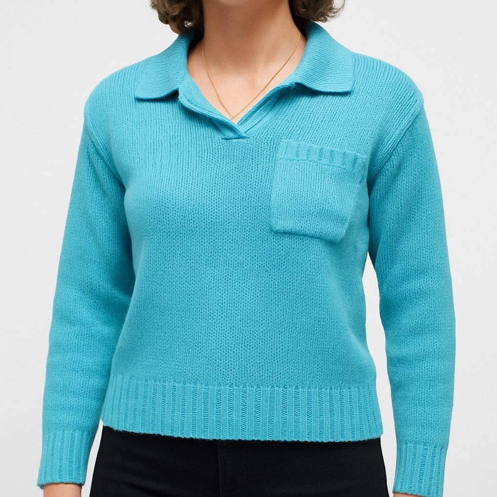 Vintage Harbor Lights Vintage Blue Ramie Knit Sweater Womens Small Size S / US 4 / IT 40 - 2 Thumbnail