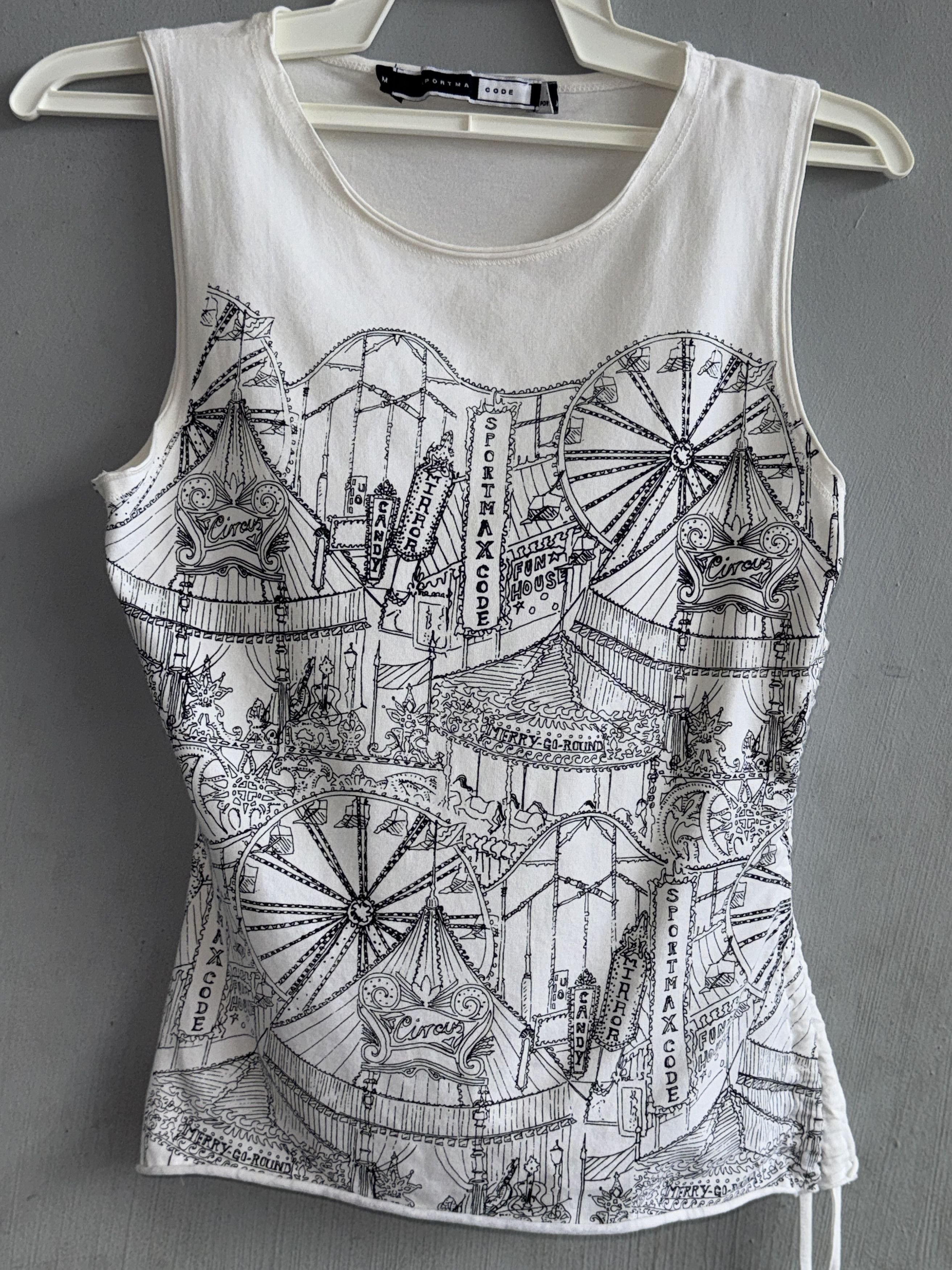 Sportmax Sportmax Code Art Graphic Sleeveless Top Size M / US 6-8 / IT 42-44 - 2 Thumbnail