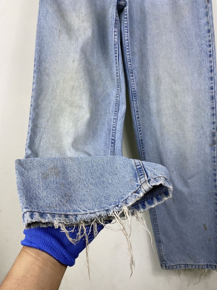 Levi's Vintage Clothing × Vintage RARE Vintage Levis 90s Baggy Silvertab loosedirty distressed Size US 32 / EU 48 - 3 Thumbnail