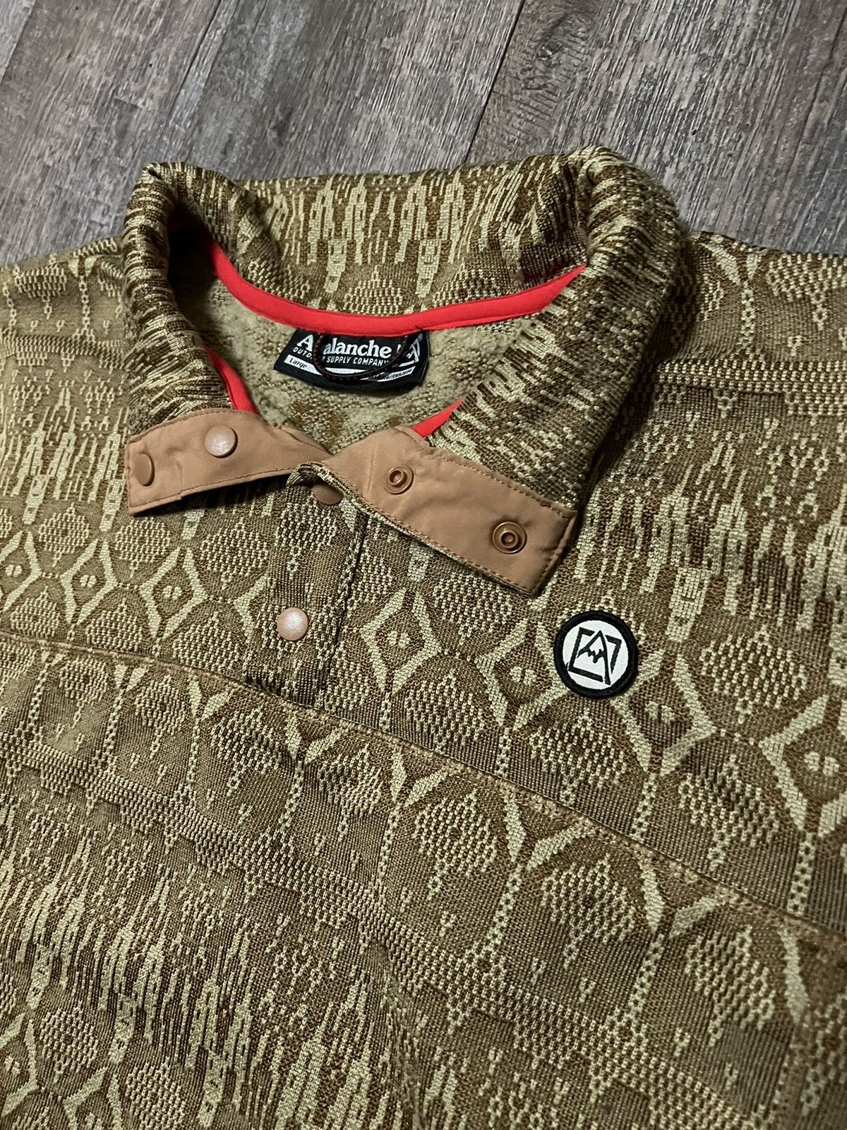 Avalanche AVALANCHE TAPESTRY PRINT PULLOVER LONG SLEEVE SHIRT sz Large Size US L / EU 52-54 / 3 - 2 Thumbnail
