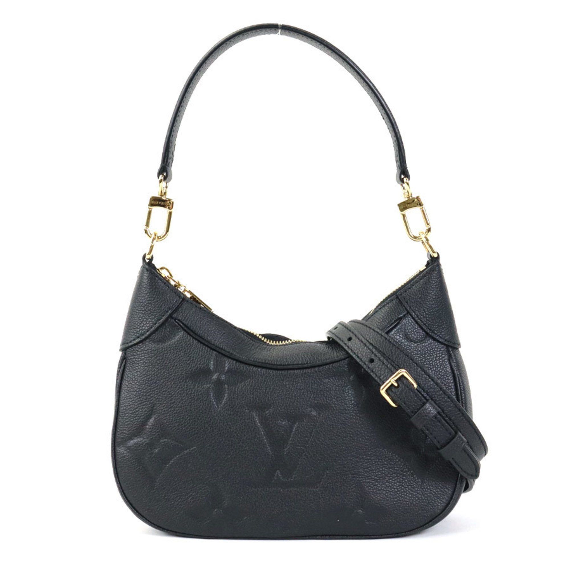 LOUIS VUITTON Bagatelle NM Shoulder Bag M46002 Monogram Empreinte canvas  Noir