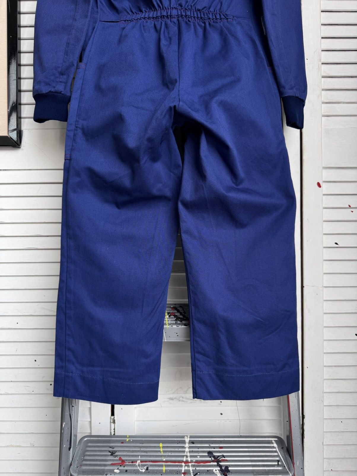 Yamaha Vintage Yamaha Race Team Coveralls Jumpsuit Mechanic Workwea Size US 26 / EU 42 - 10 Thumbnail