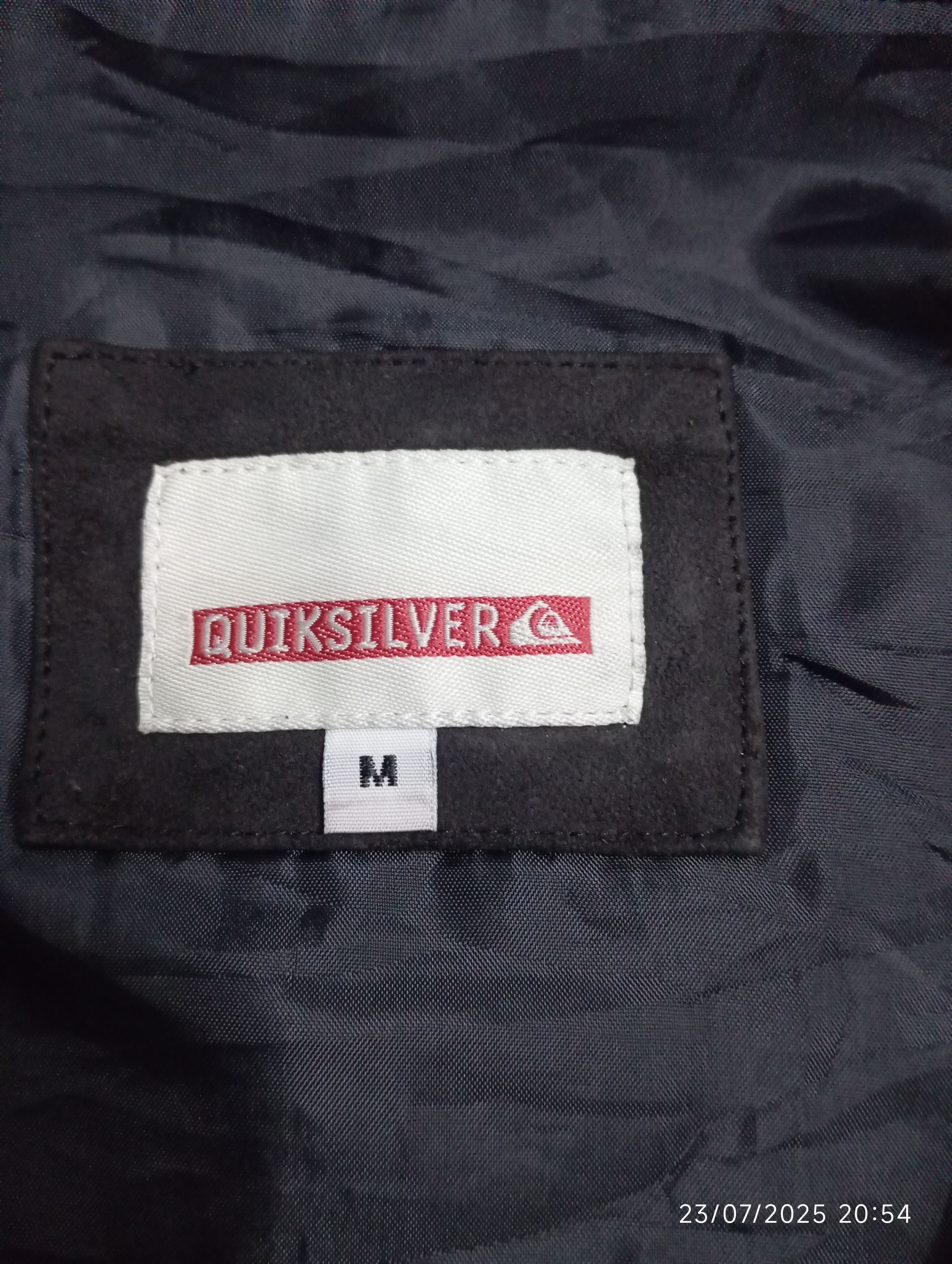 Quicksilver Quicksilver Suede Leather jacket Size US M / EU 48-50 / 2 - 6 Thumbnail