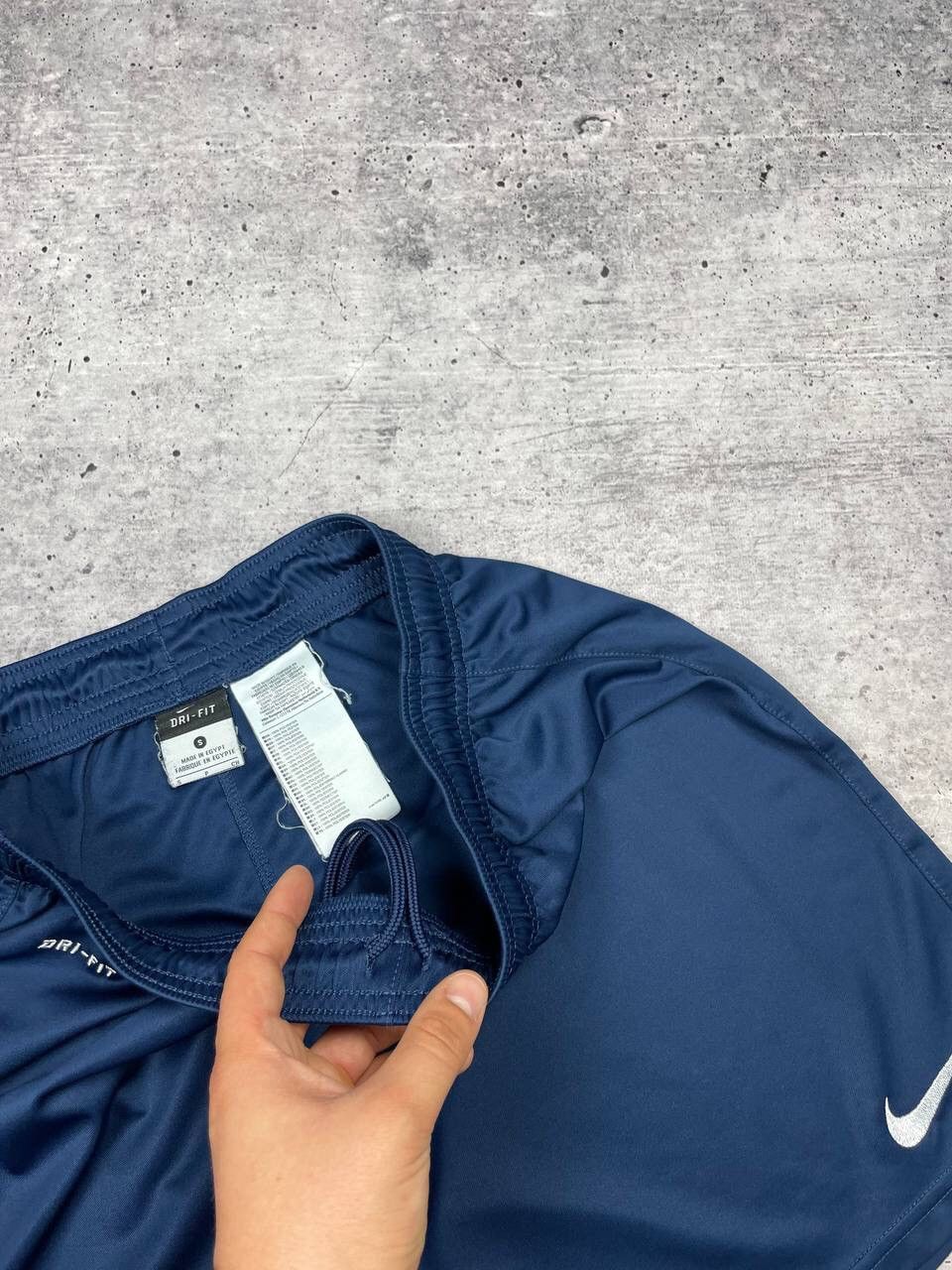 Nike × Vintage Vintage Nike 90’s Y2K Style Drill Blue Soccer Dri-Fit Shorts Size US 30 / EU 46 - 8 Thumbnail