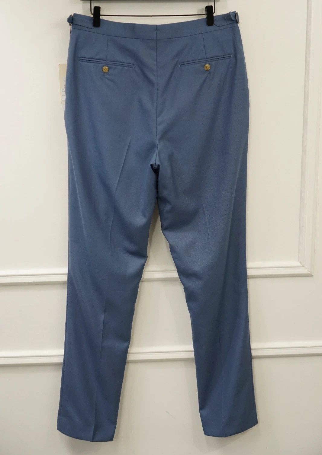 Suitsupply Men Suitsupply Pants Trousers Brescia Blue Dugdale UK/US40 Size 40R - 2 Thumbnail