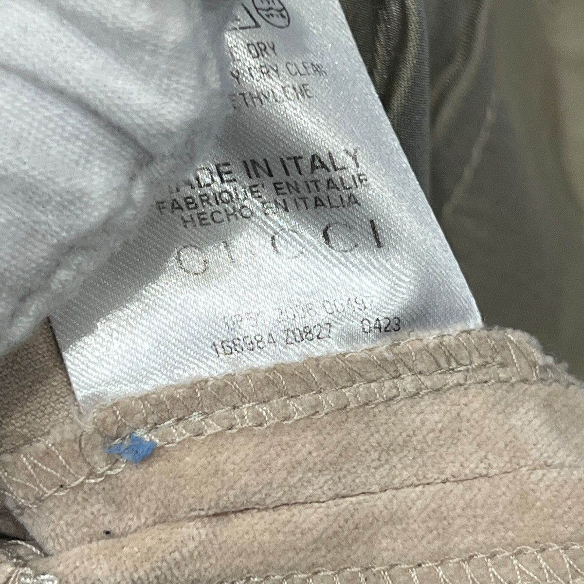 Gucci GUCCI 00's Cotton Velours Bootscut Pants Size 26" / US 2 / IT 38 - 7 Thumbnail