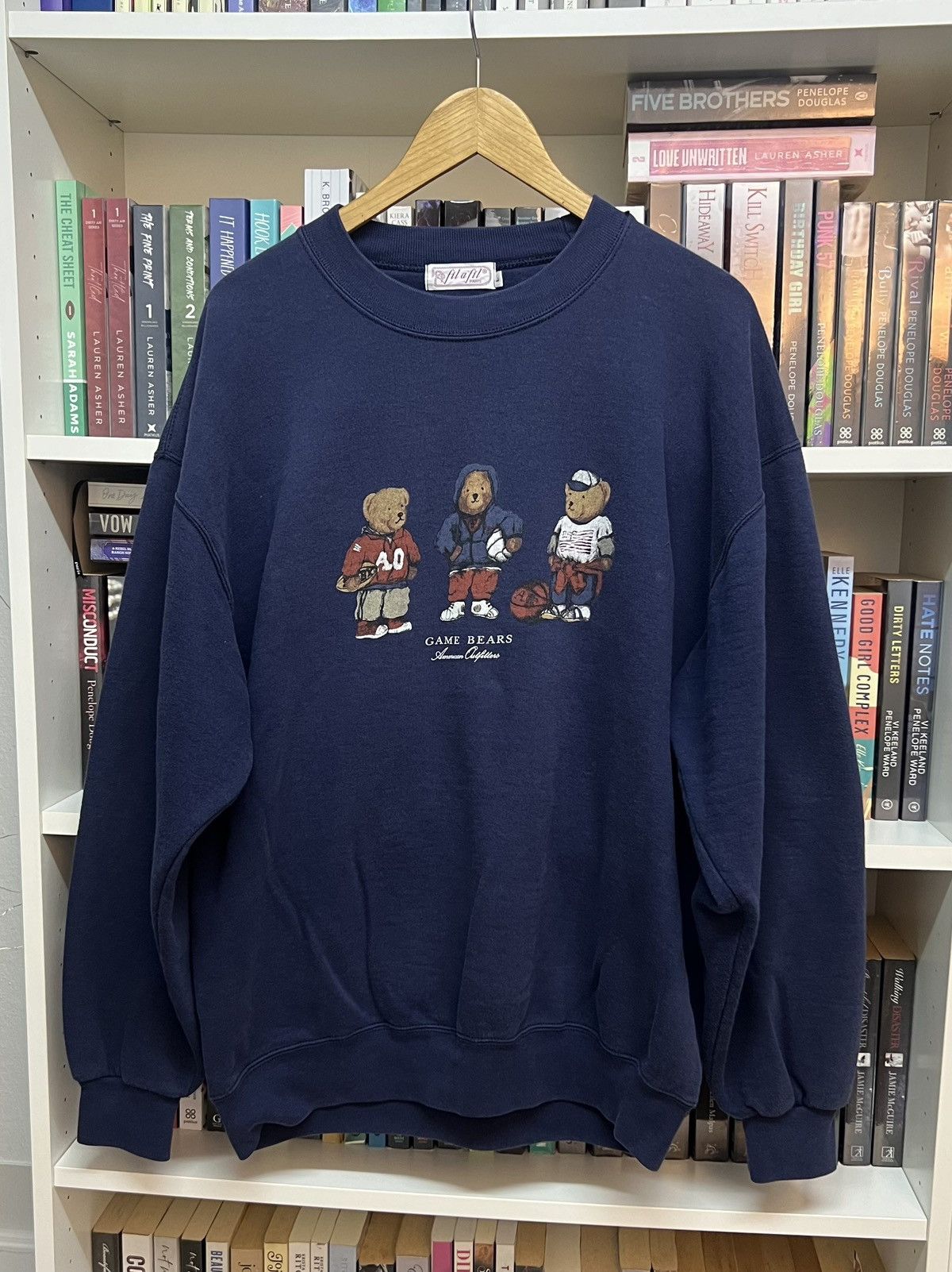 Japanese Brand Fil A Fil Paris Polo Bear Sweatshirt Size US L / EU 52-54 / 3 - 1 Thumbnail