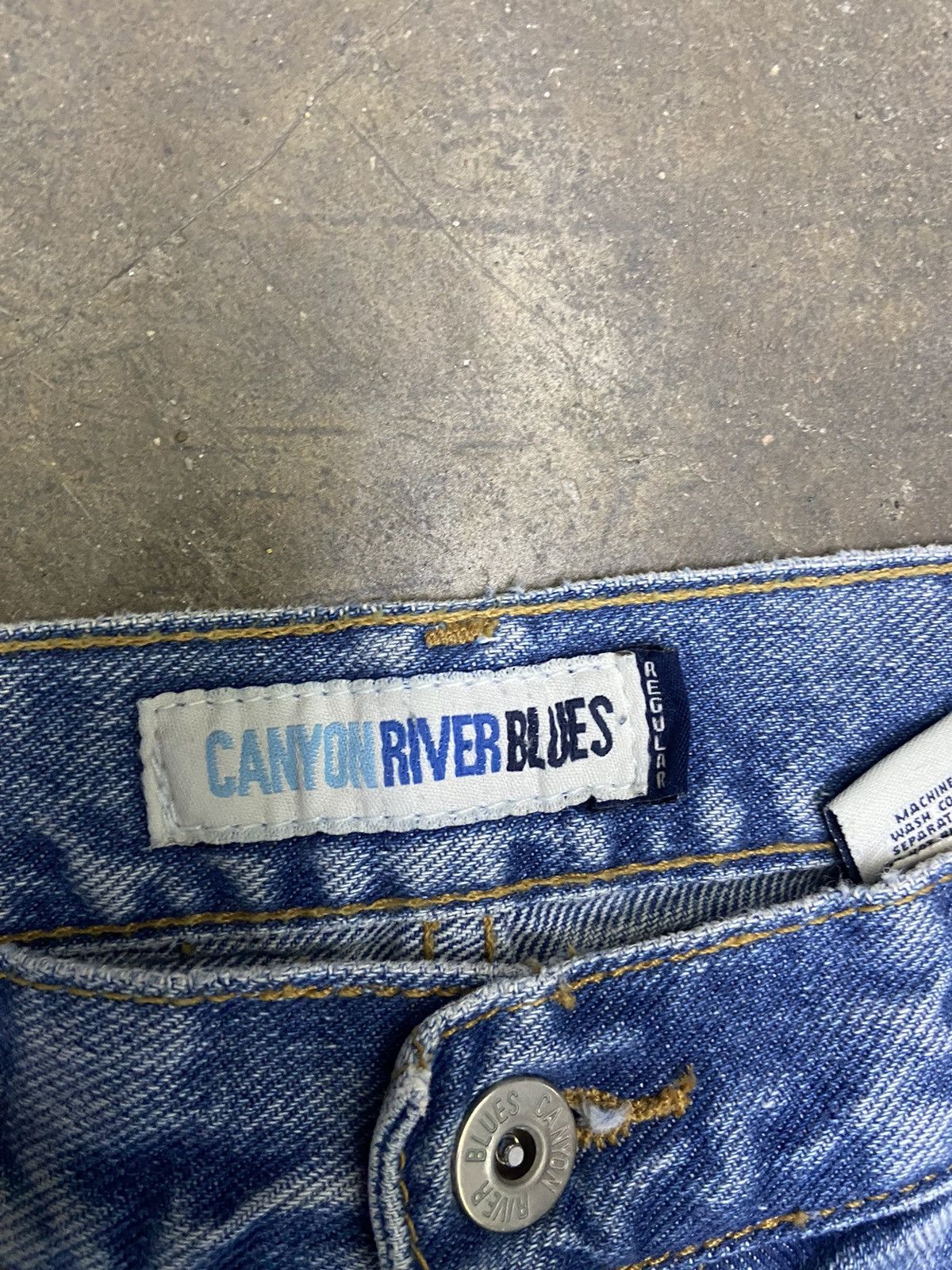 If Six Was Nine 🔥 Canyon River Blues flare jeans Size US 33 - 9 Thumbnail