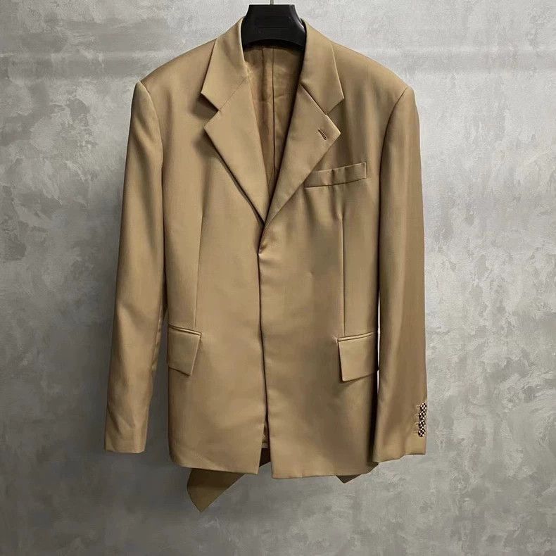 Louis Vuitton Louis Vuitton Khaki Waist Design Jacket Size US L / EU 52-54 / 3 - 1 Thumbnail