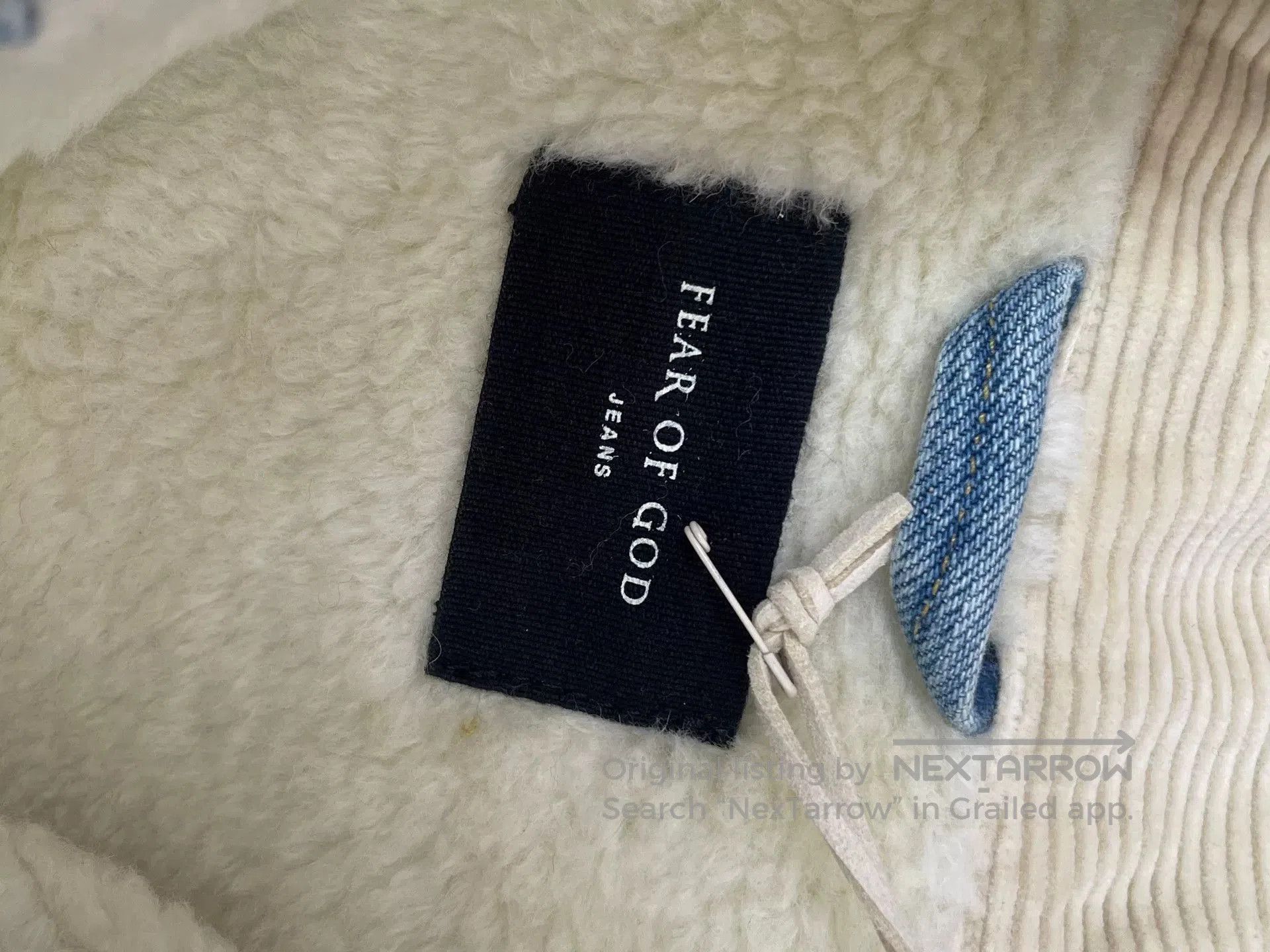 Fear of God Fear of God 5th Season Sherpa Denim Jacket. Size US M / EU 48-50 / 2 - 3 Thumbnail