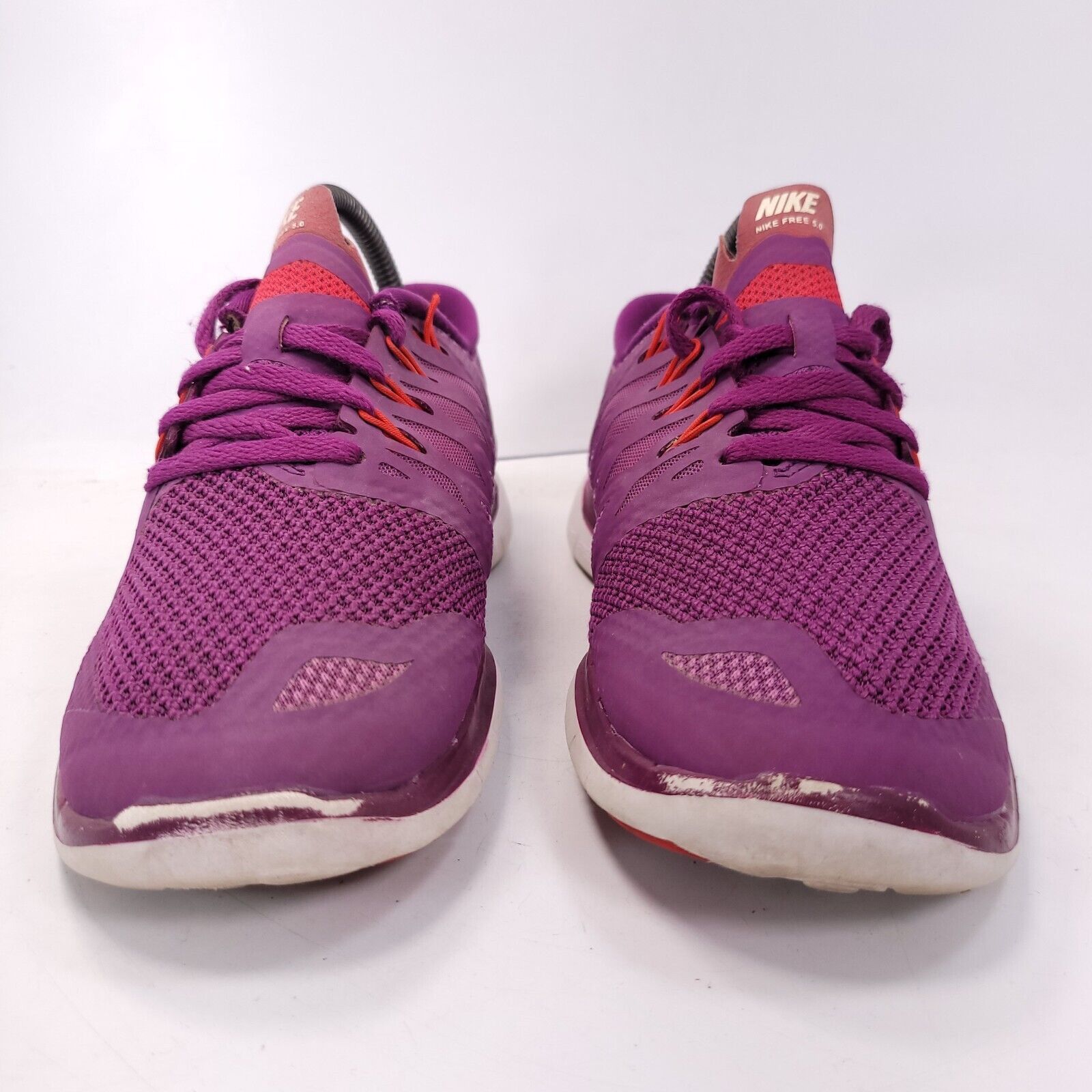 Nike Nike Free 5.0 Shoe Womens Size 6.5 642199-501 Purple White Size US 6.5 / IT 36.5 - 2 Thumbnail