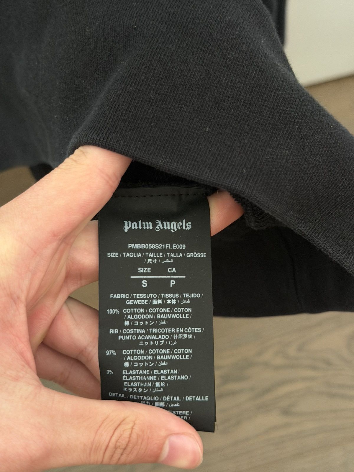 Palm Angels Palm Angels Basic Hoodie Size US S / EU 44-46 / 1 - 7 Thumbnail