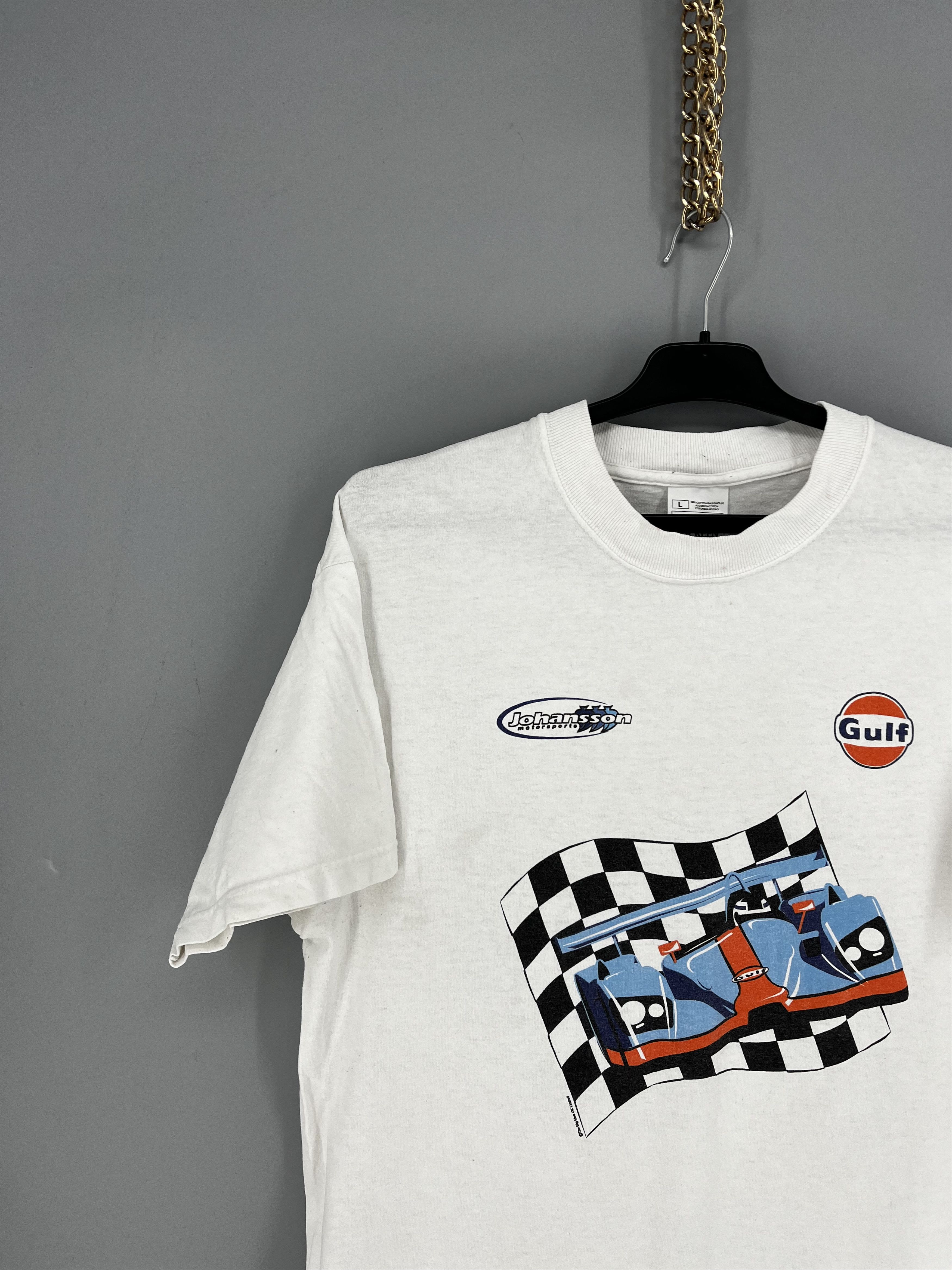Formula 1 Vintage Aston Martin Racing Gulf AMR Motors GT Team T-Shirt Size US M / EU 48-50 / 2 - 4 Thumbnail