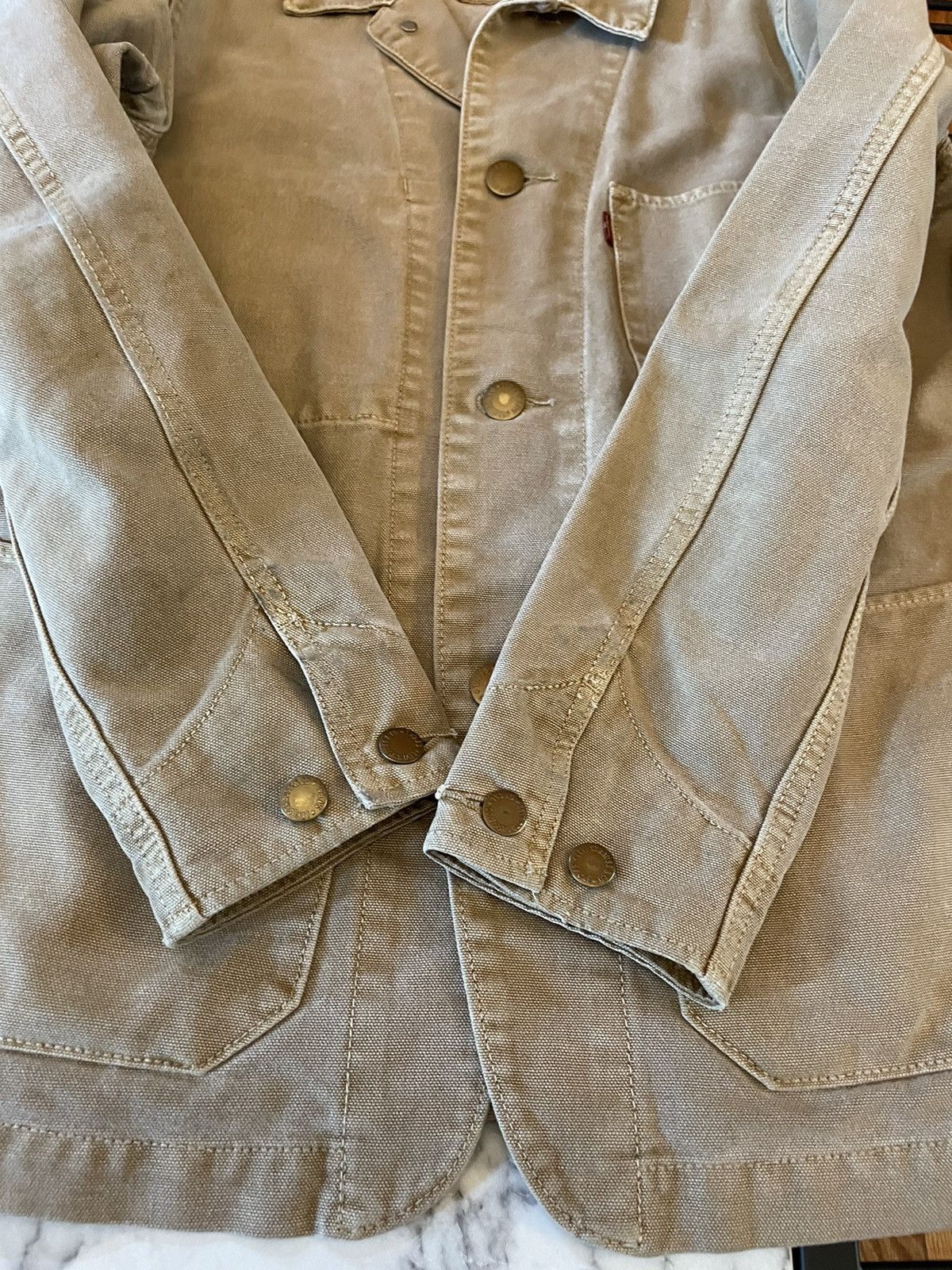 Grailed Rare Levi’s Engineer Chore Coat Size US S / EU 44-46 / 1 - 5 Thumbnail