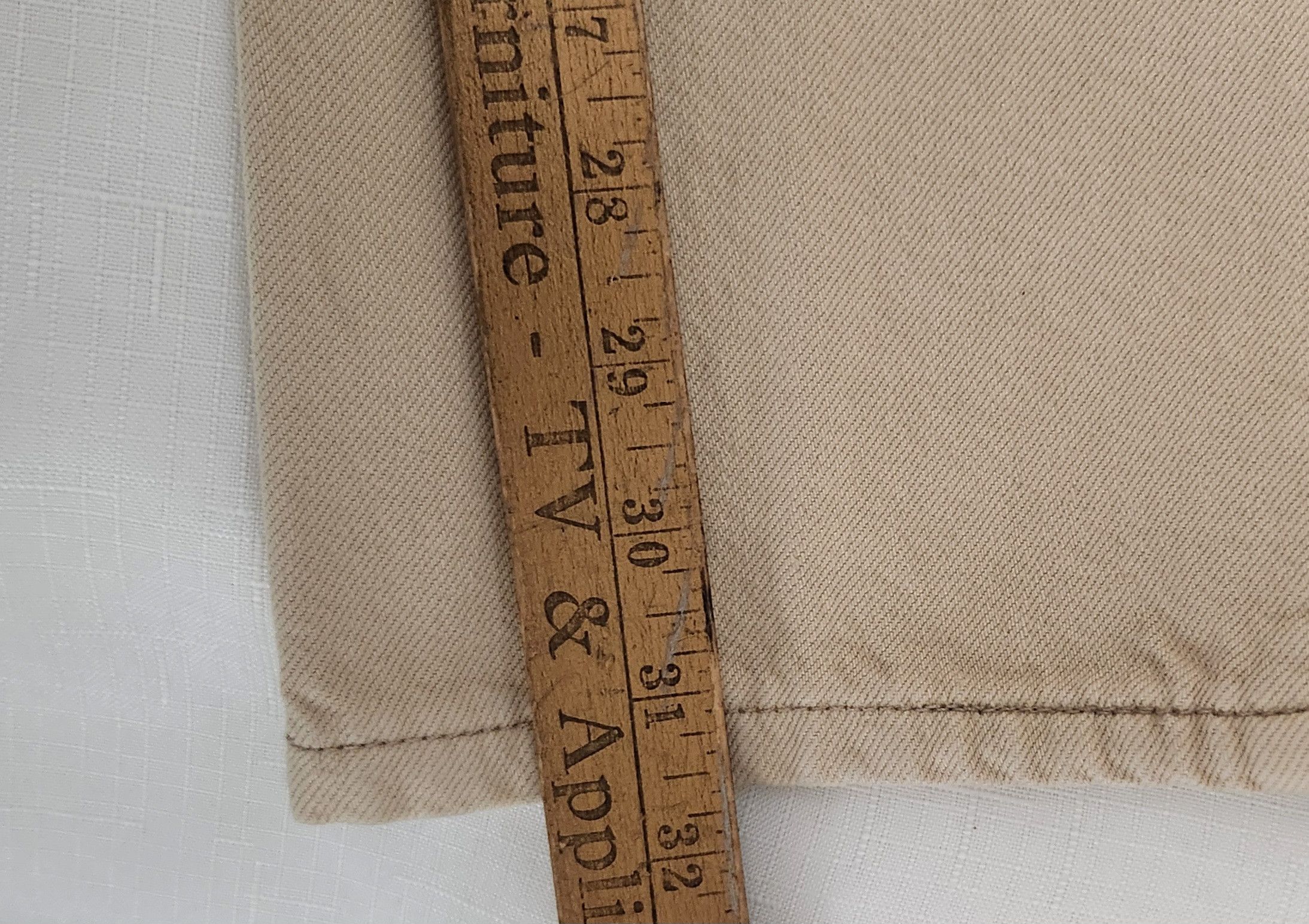 Levi's × Vintage VTG Levi's True Vintage 501 XX Red Tab Cream USA Made 34 Size US 34 / EU 50 - 20 Thumbnail