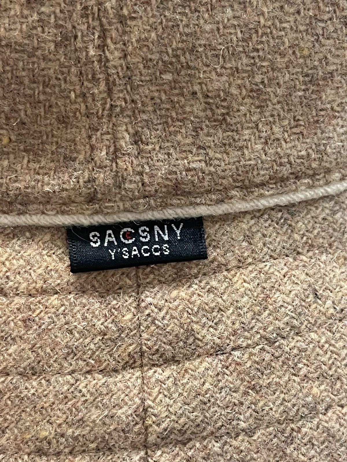 Y's × Yohji Yamamoto Yohji Yamamoto Sacsny Y’saccs Bucket Hat Size ONE SIZE - 7 Thumbnail