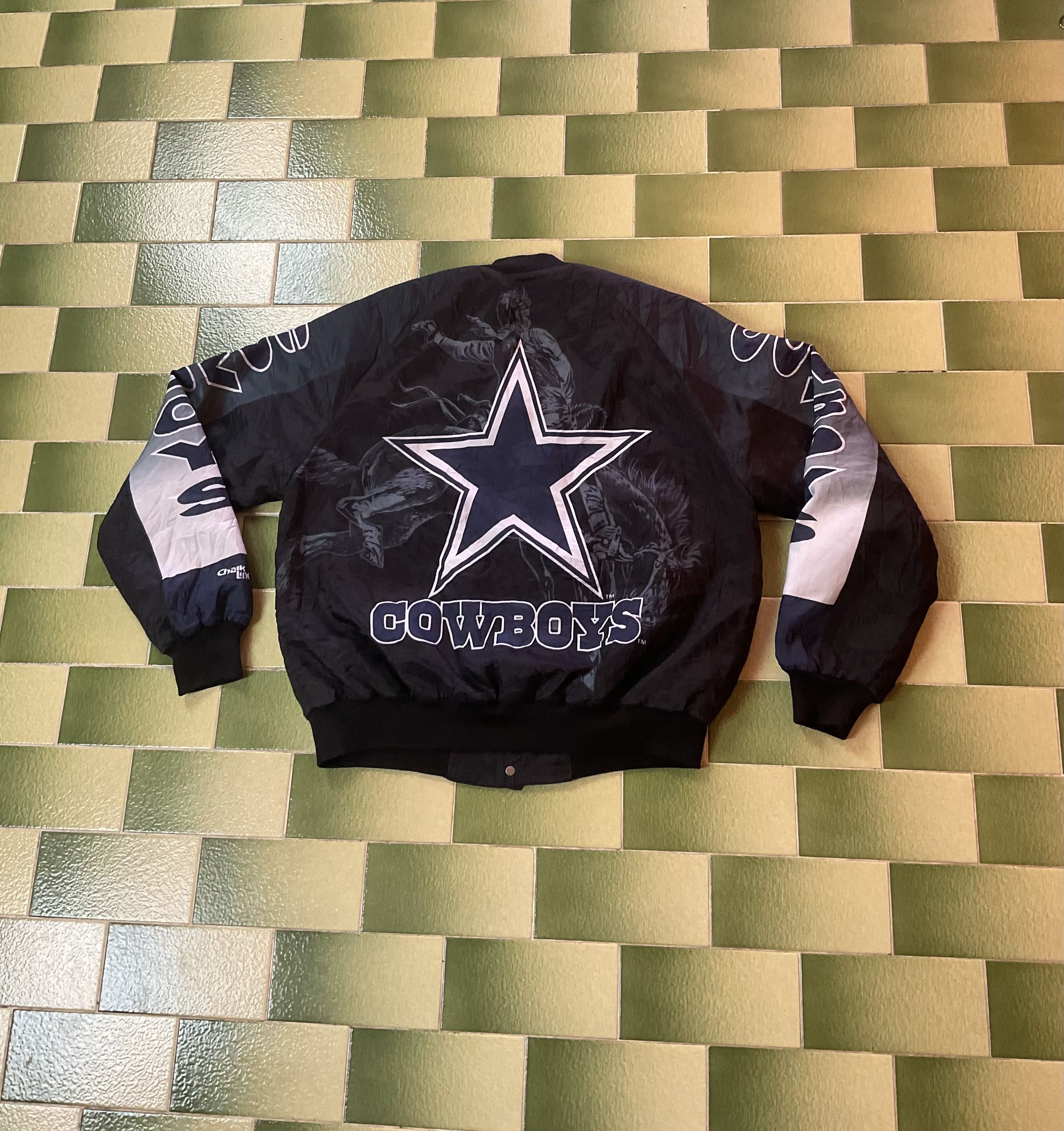 Vintage NFL Dallas Cowboys Fanimation Jacket Lightweight