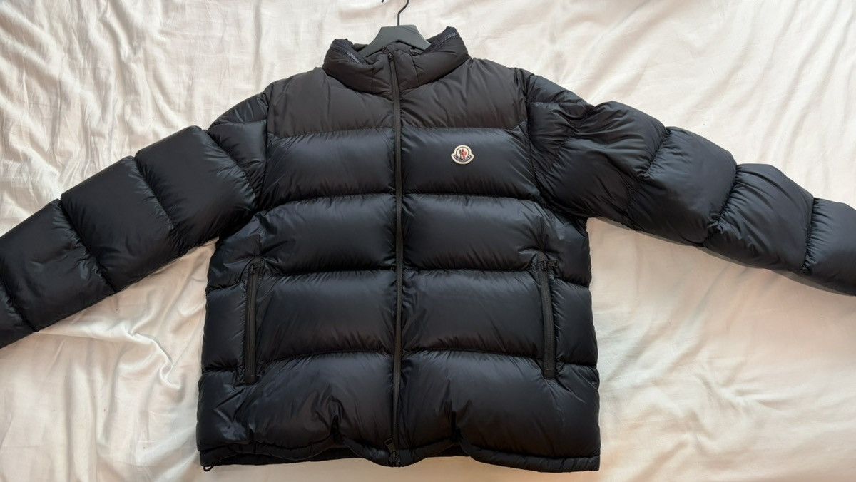 Moncler Moncler Navy Blue & Black PEUPLIER GIUBBOTTO Size US XL / EU 56 / 4 - 1 Thumbnail